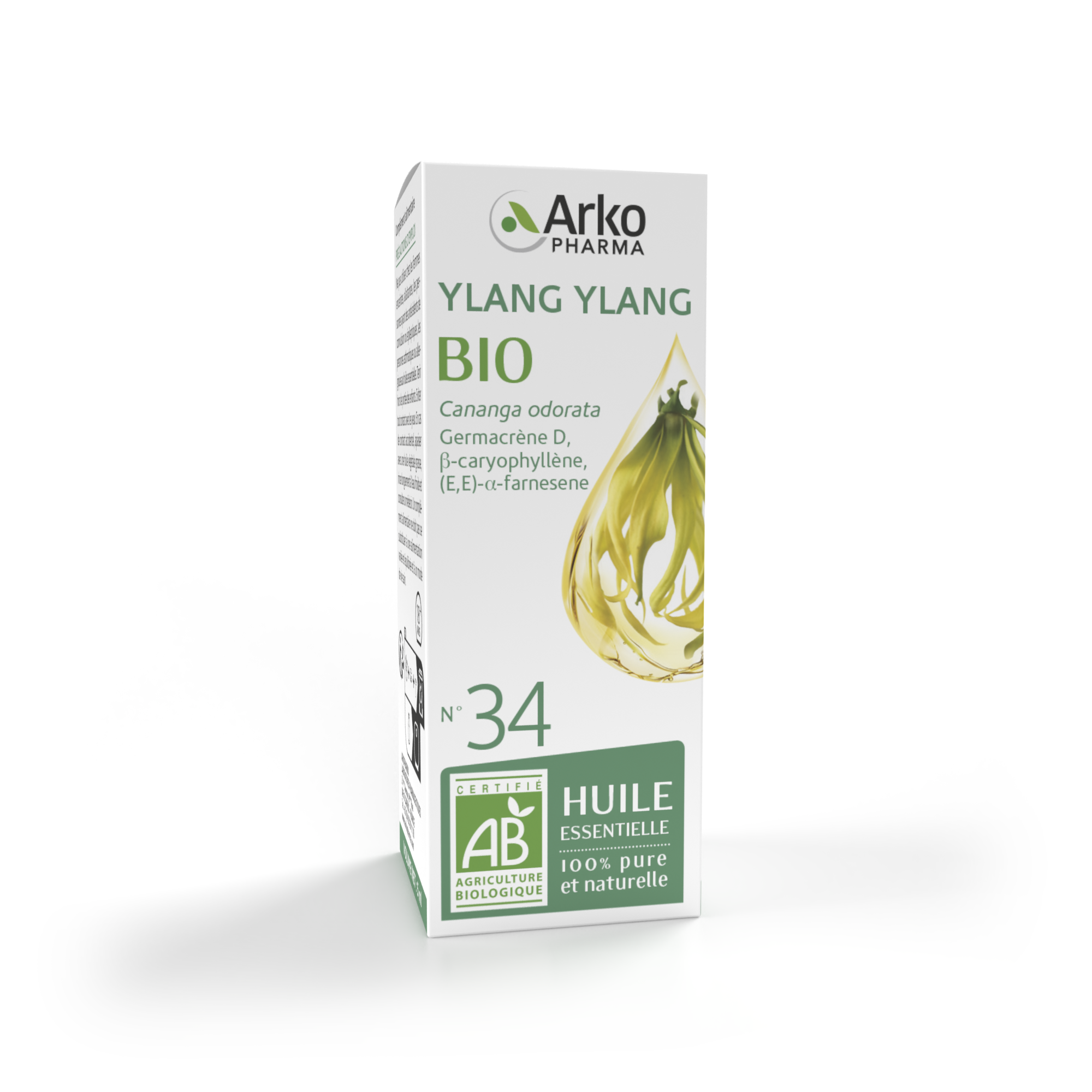 Huile essentielle d'Ylang Ylang BIO