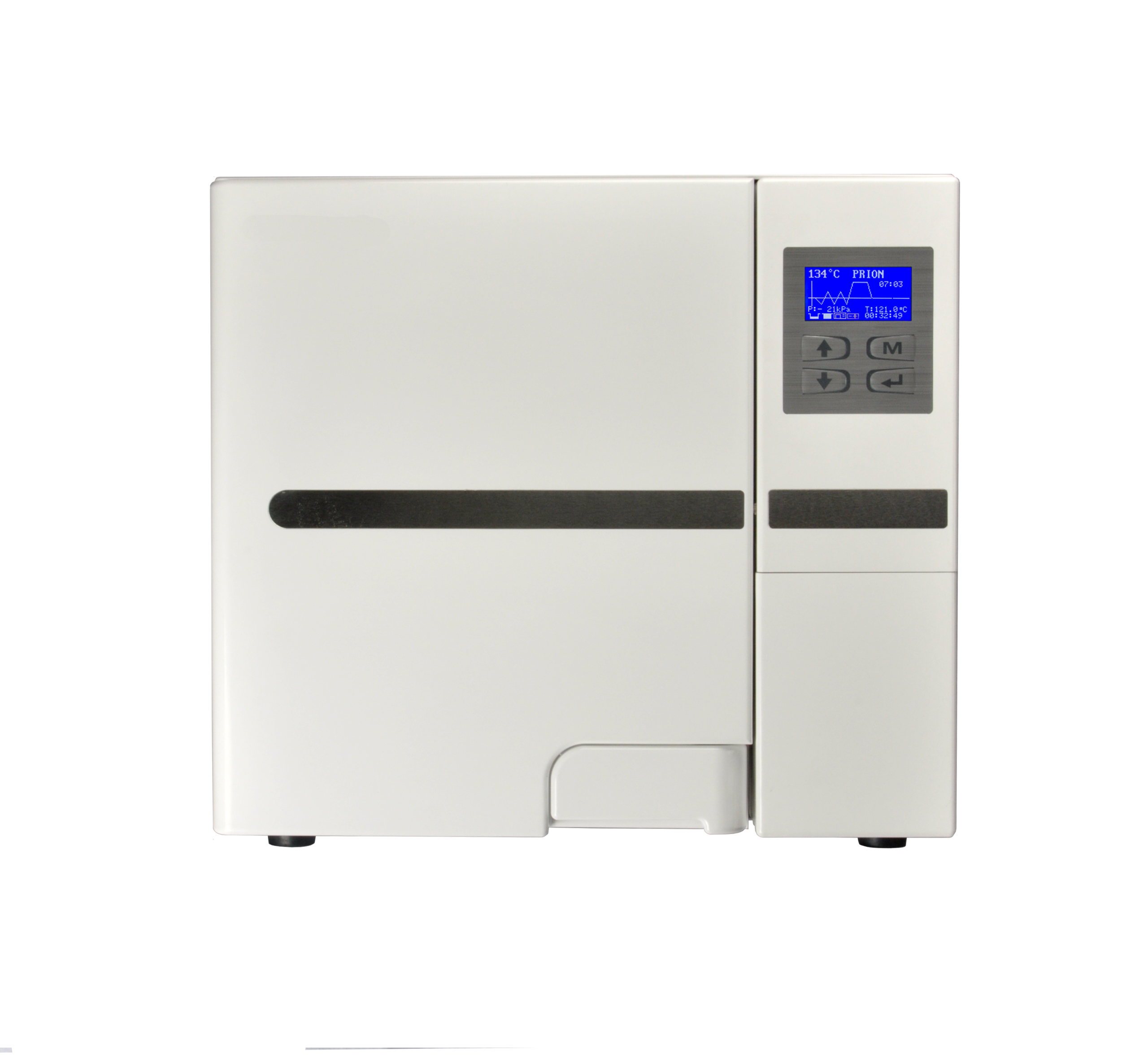 Autoclave blanc 12 Litres Classe B avec USB et imprimante intégrée