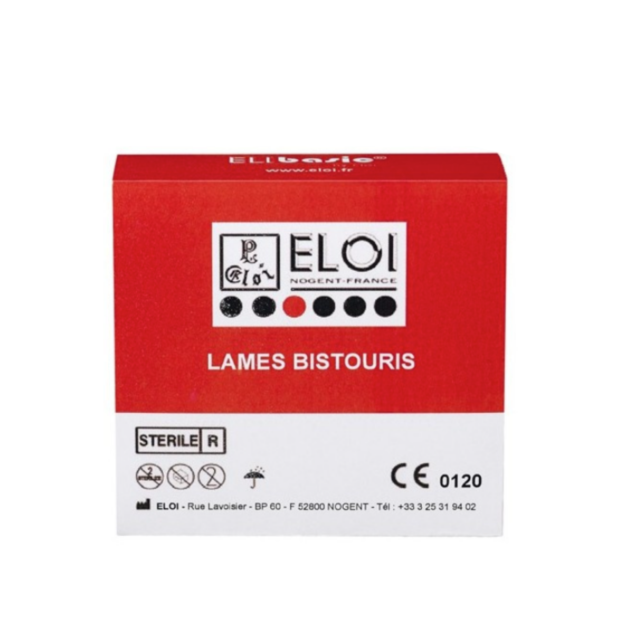 100 lames de bistouris stériles - Elibasic by Eloi
