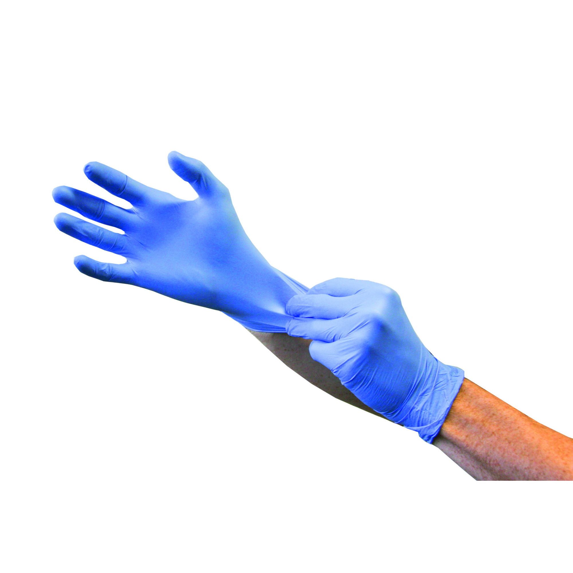 Gants d'examen - Nitrile - Sans poudre - Ambidextres - Boite de 100 - My Podologie