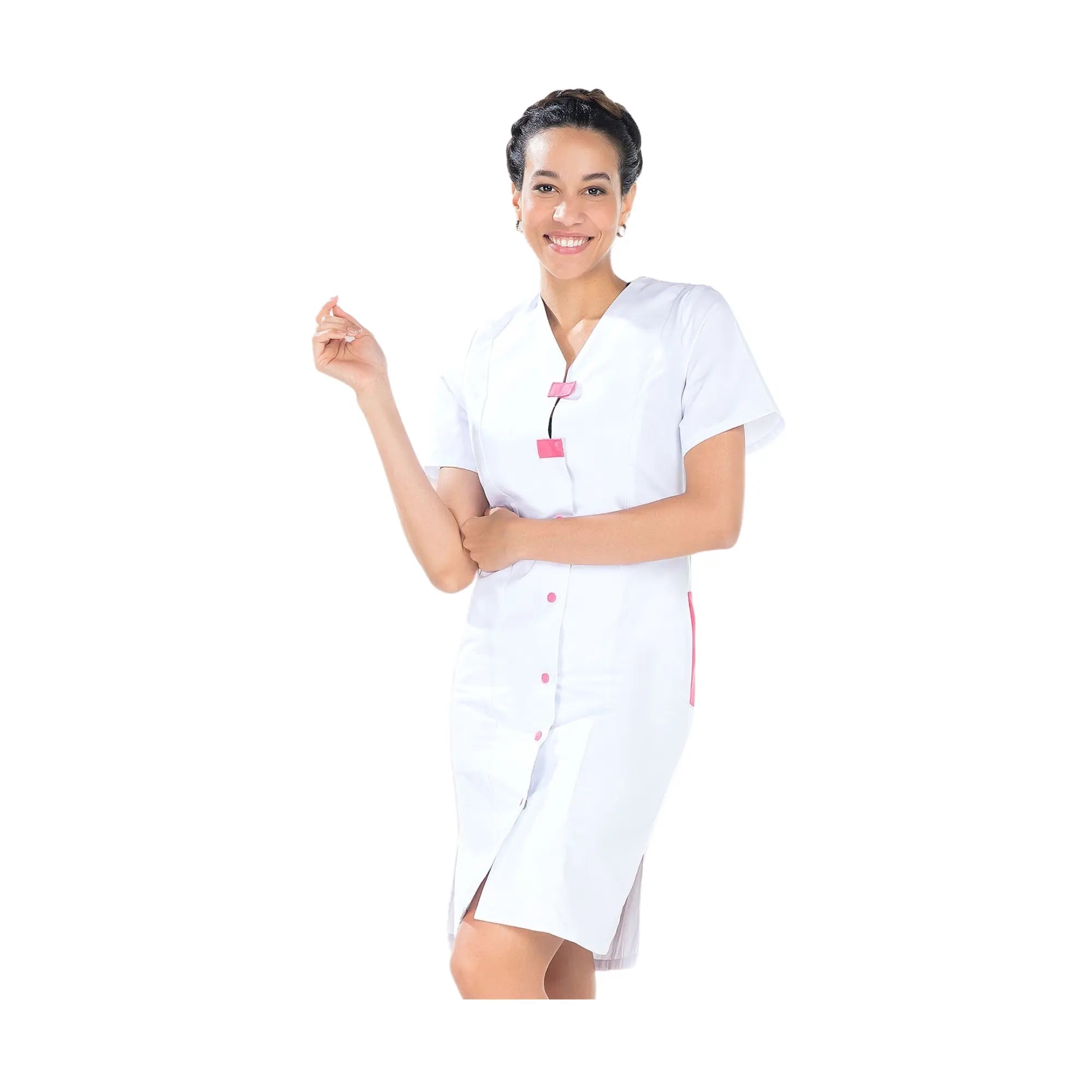 Delphine - Blouse 7/8 - Manches courtes - Femme - 95 cm