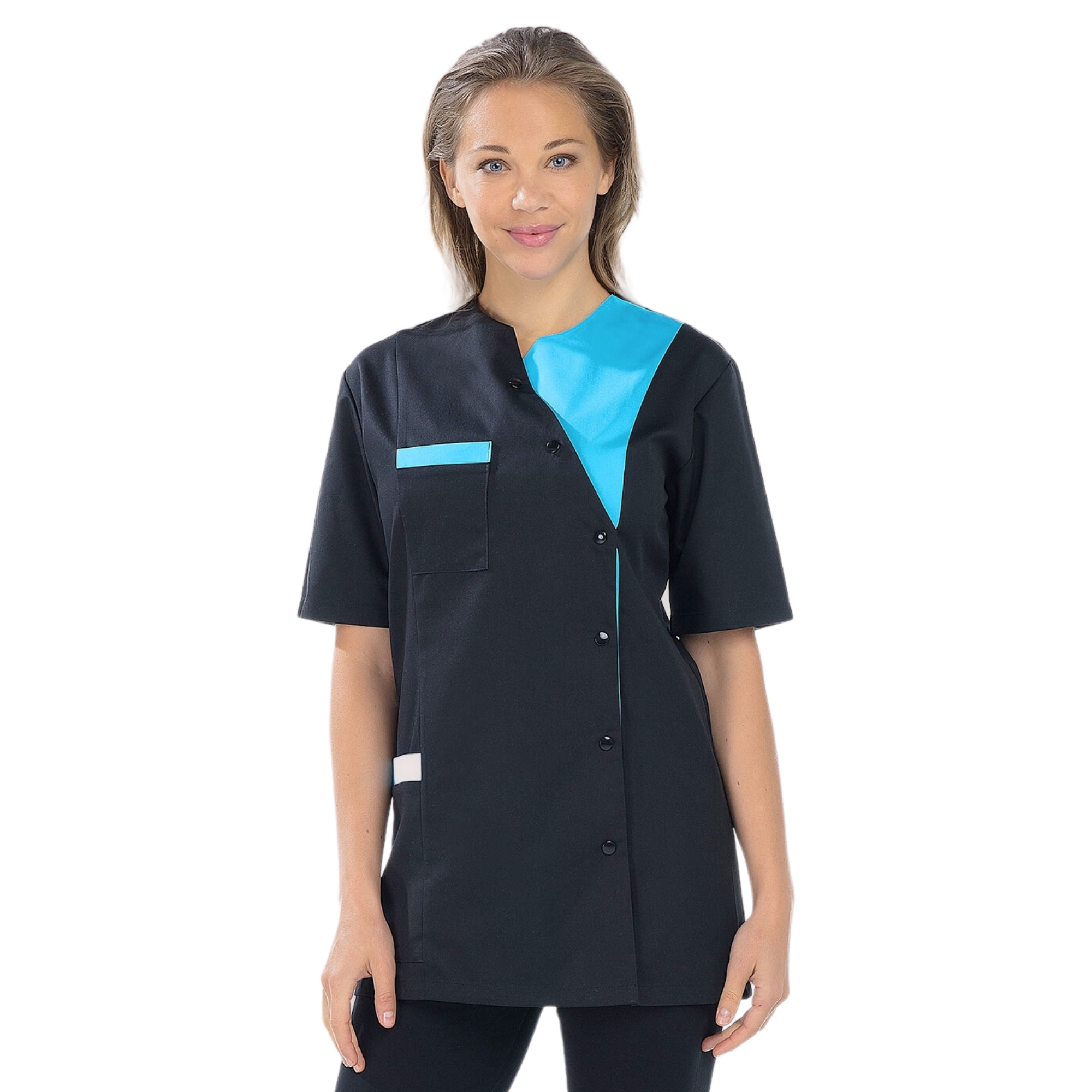 Agathe - Tunique - Manches courtes - Femme - 75 cm