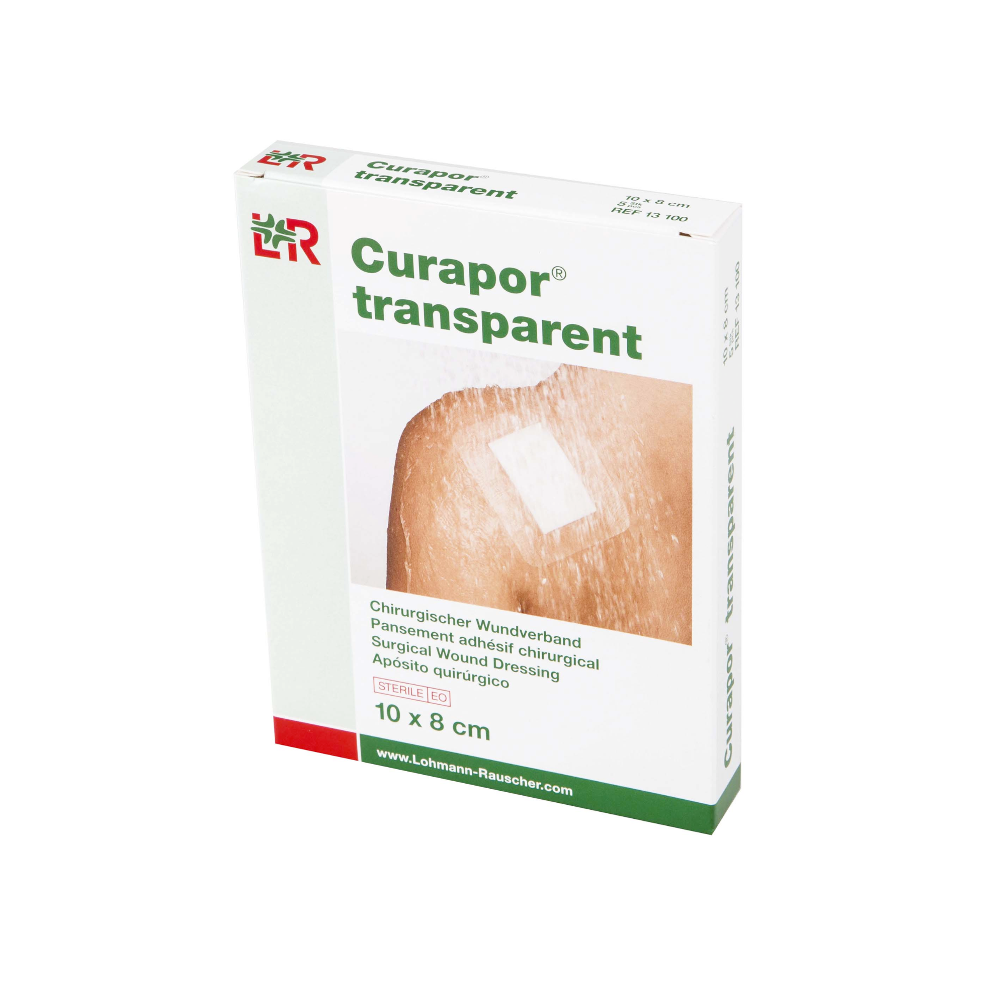 Pansements curapor stérile post opératoire transparent - 5 dimensions - Lohman Rauscher