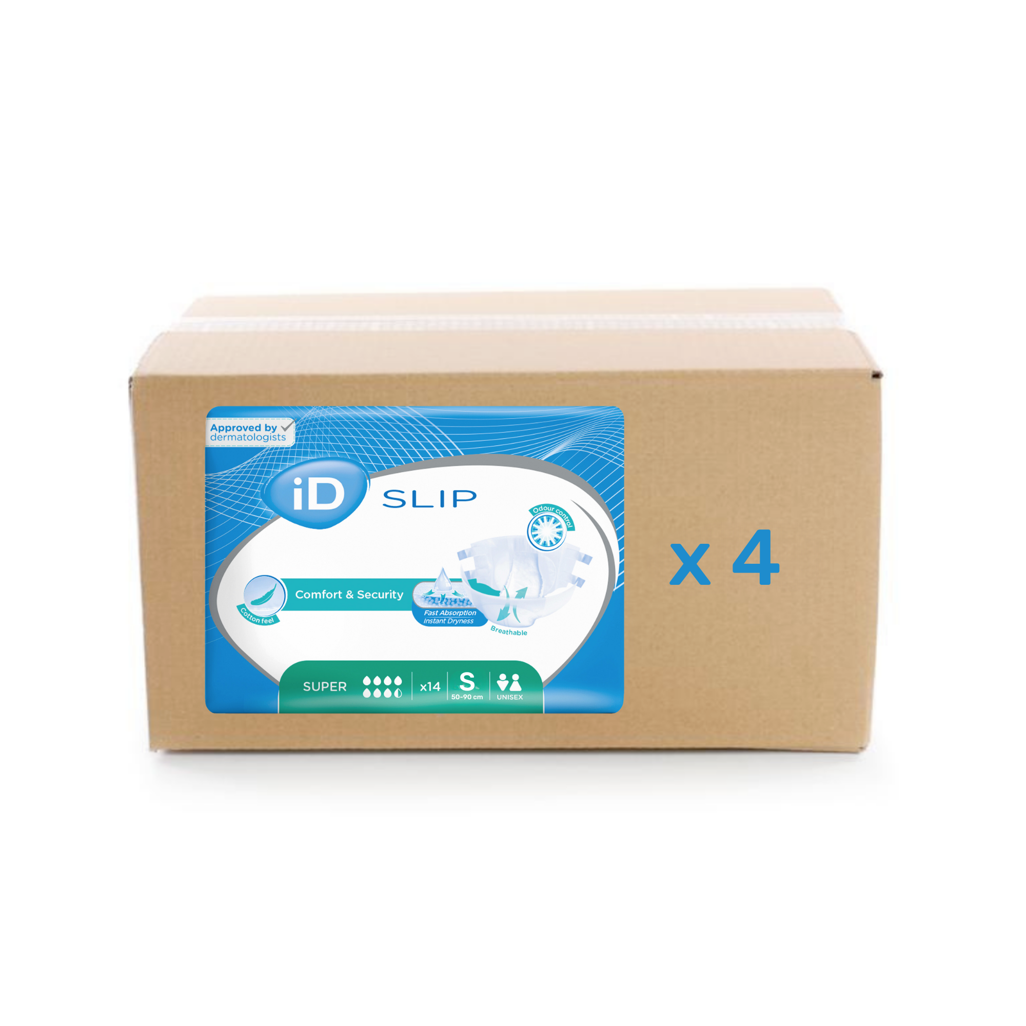 ID Slip Super - 7.5 gouttes - S - carton 4x14U - ID Direct