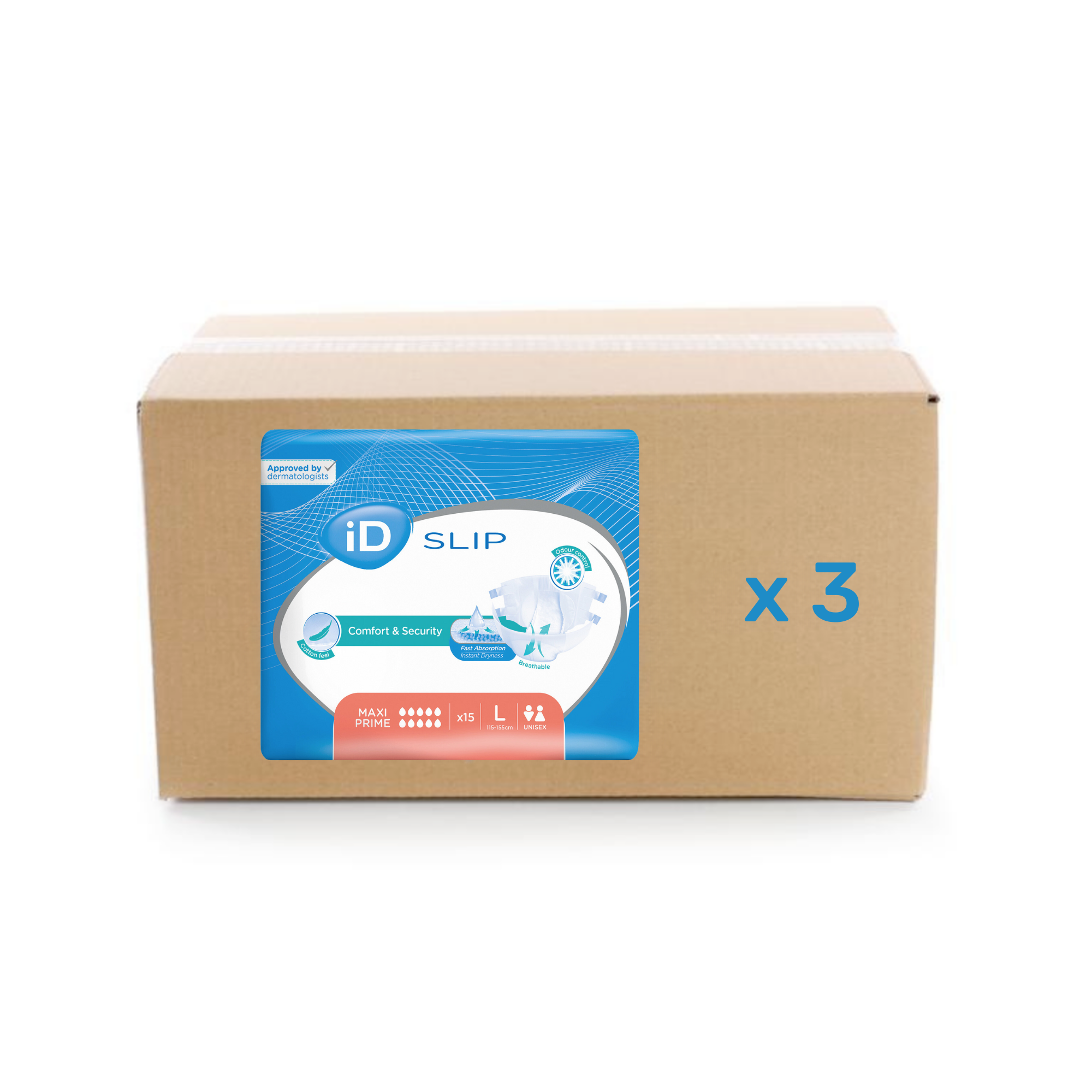 ID Slip Maxi Prime - L - carton 3X15U - ID Direct
