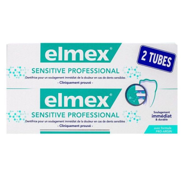 Elmex Sensitive Pro 75ml X 2