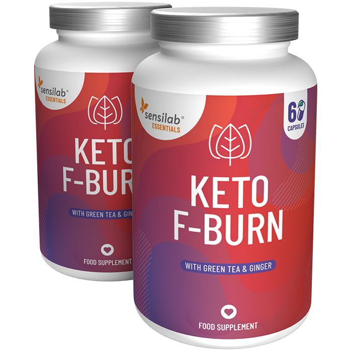 Essentials Keto F-Burn hautement dosé - Végétalien, 120 gélules