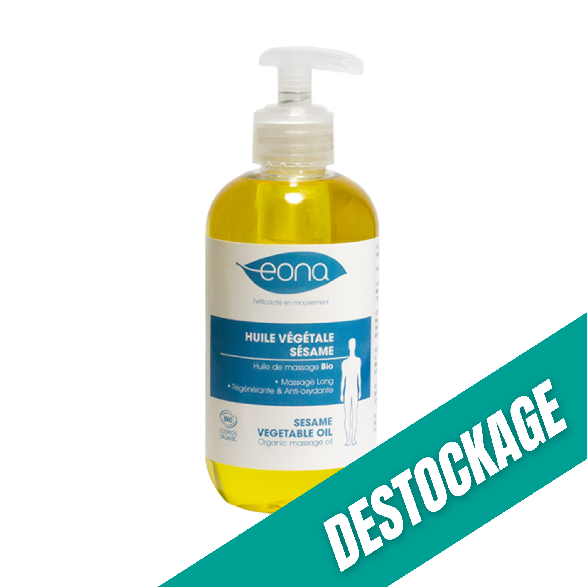 Huile de massage - Sésame - 250 ml - Bio - Eona // Destockage