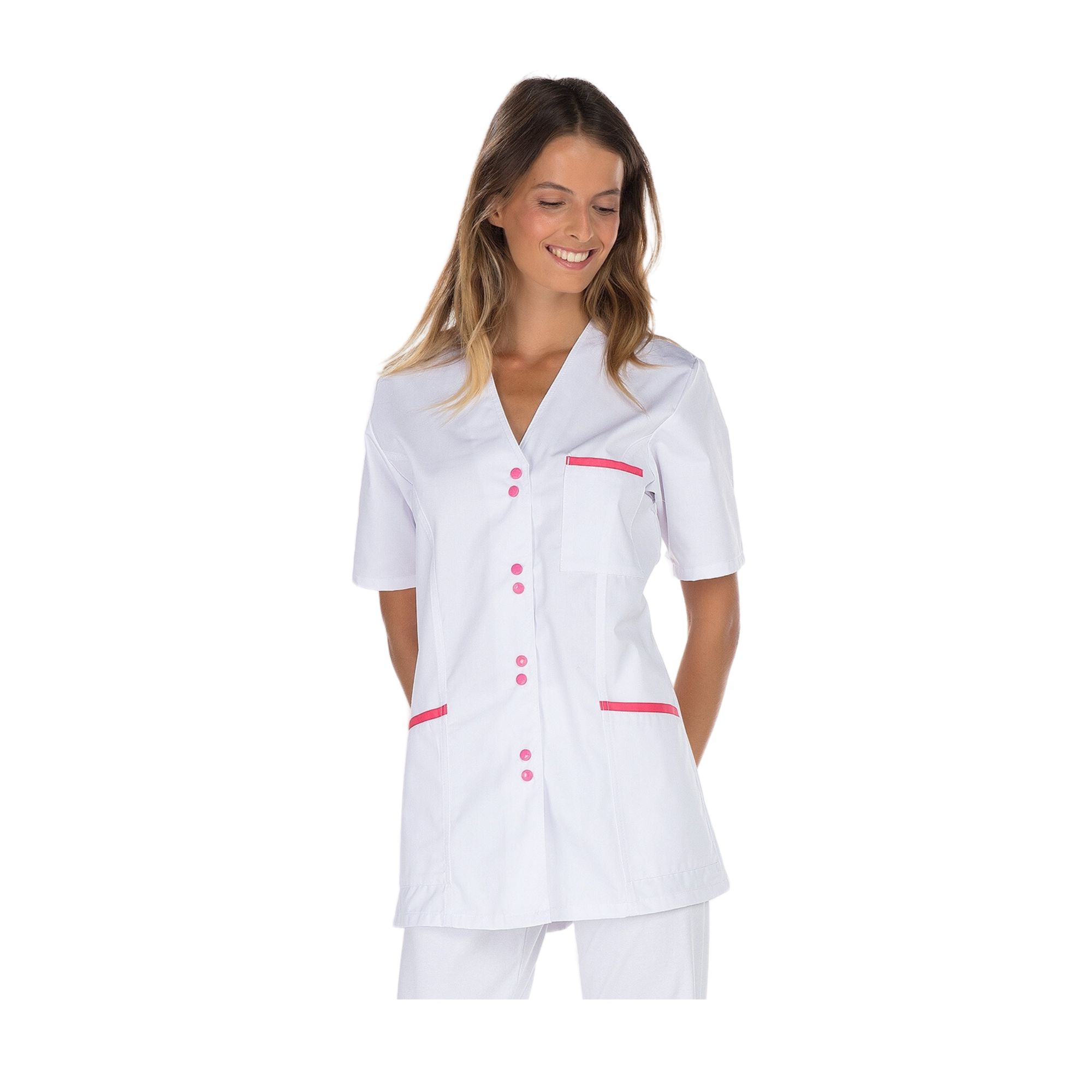 Ella - Tunique - Manches courtes - Femme - 75 cm