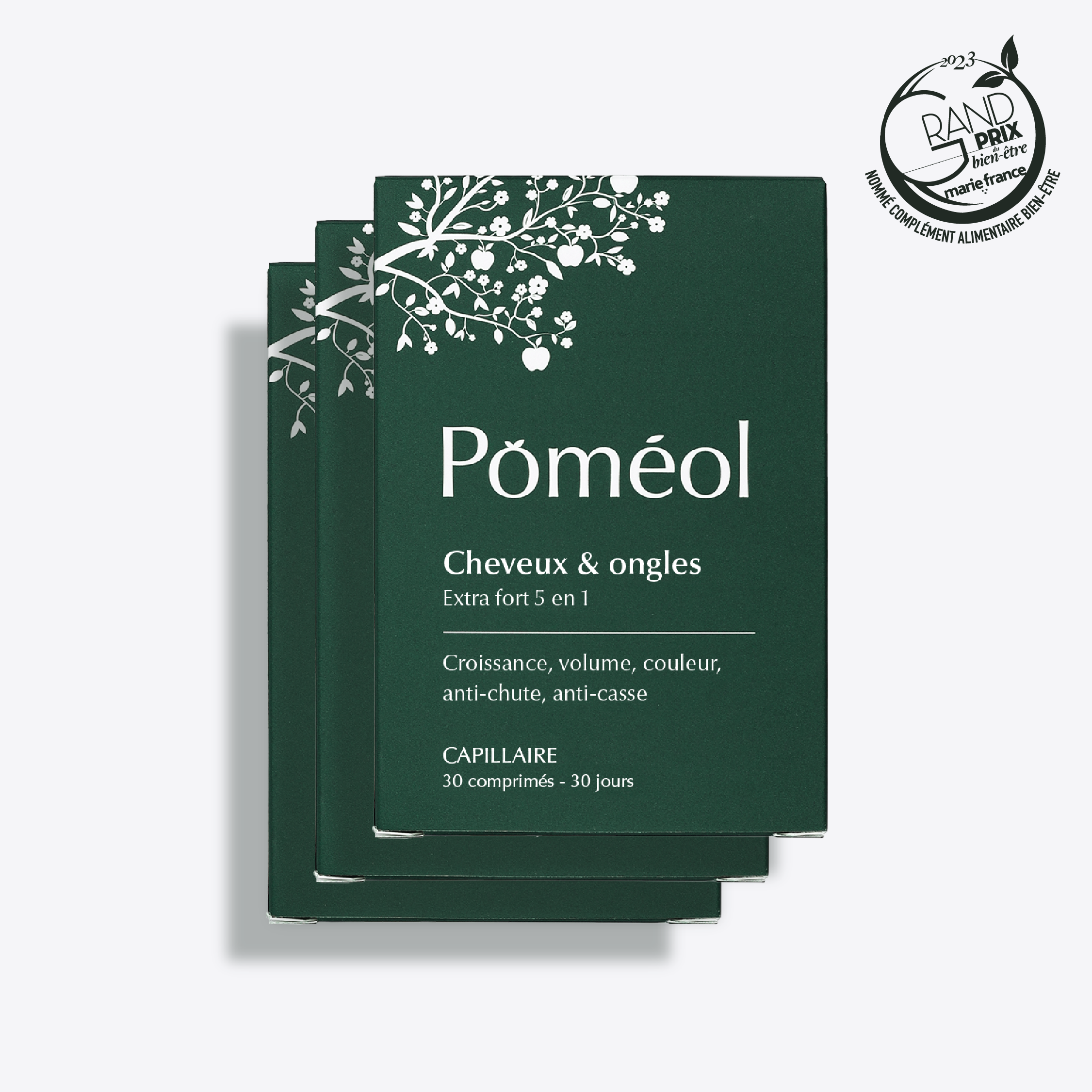 Complément Alimentaire - Cure Cheveux et Ongles - Poméol