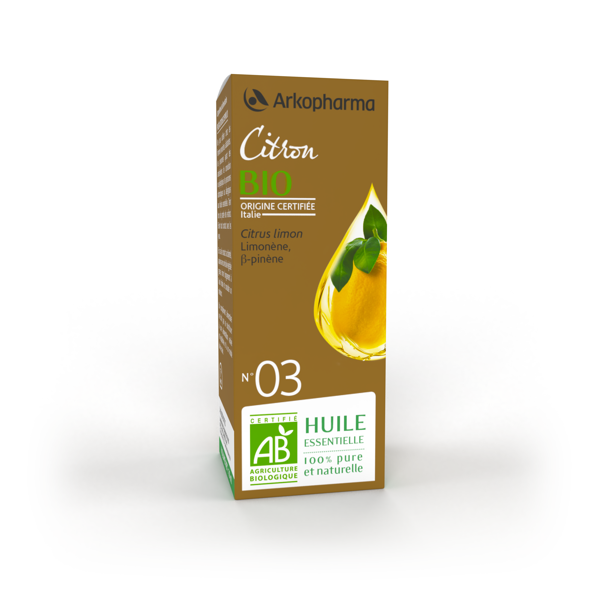 Huile essentielle de Citron BIO