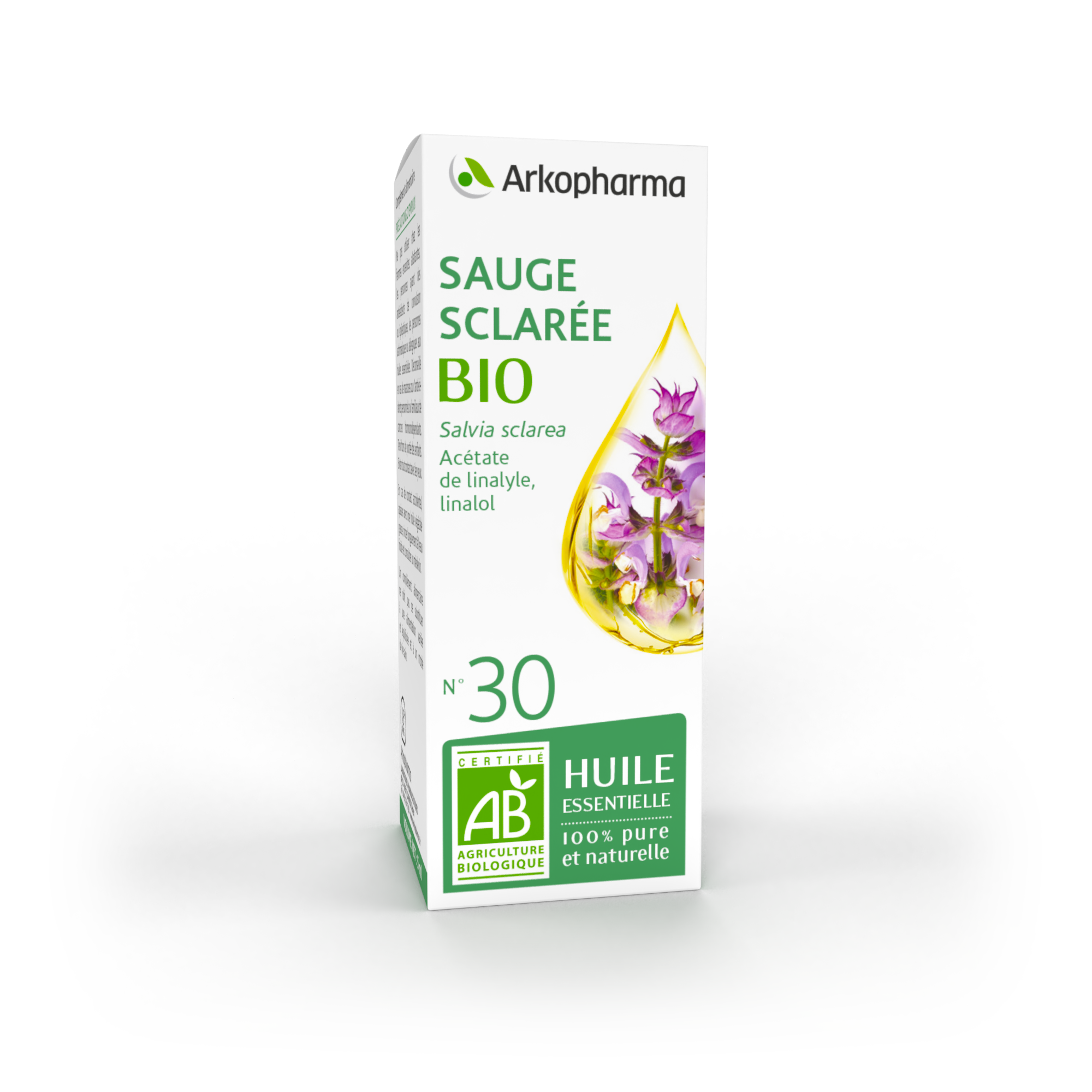 Huile essentielle de Sauge Sclarée BIO