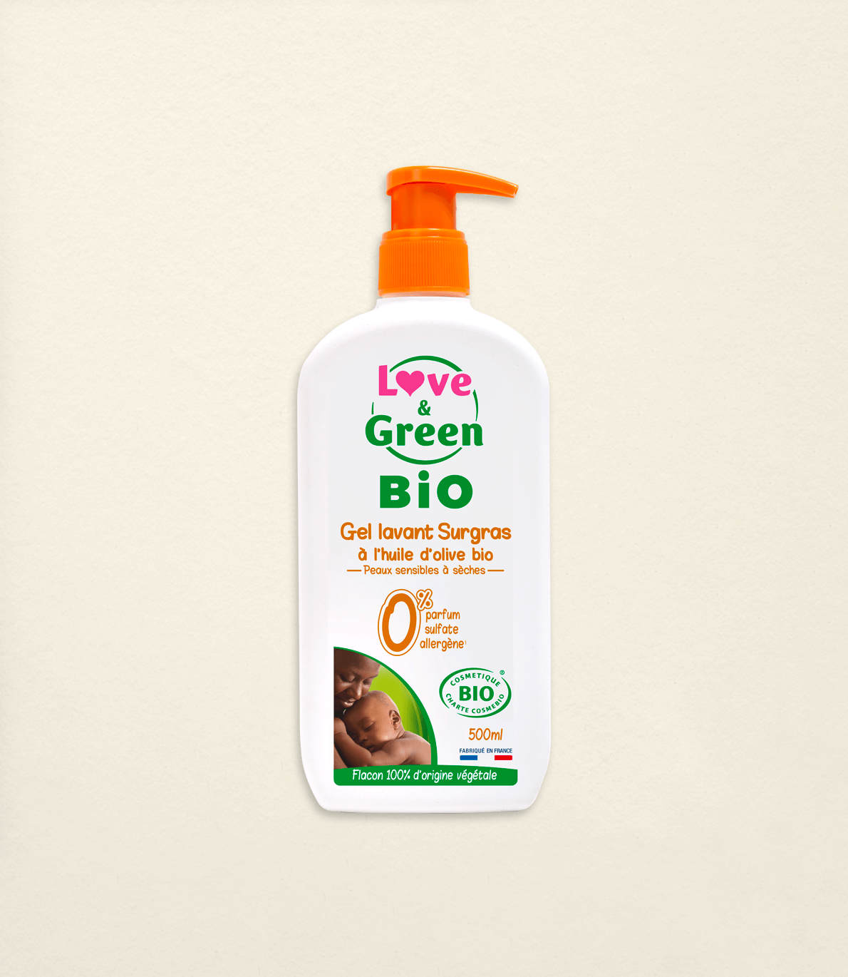 Gel Lavant Surgras Certifié Bio