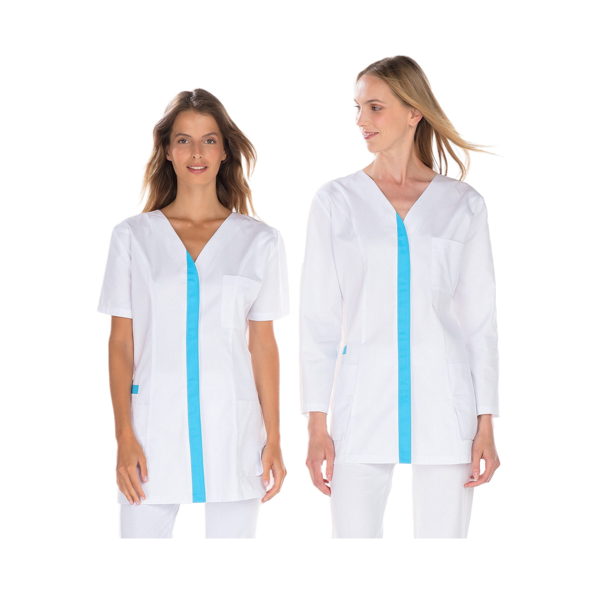 Madie - Tunique - 3 types de manches - Femme - 75 cm