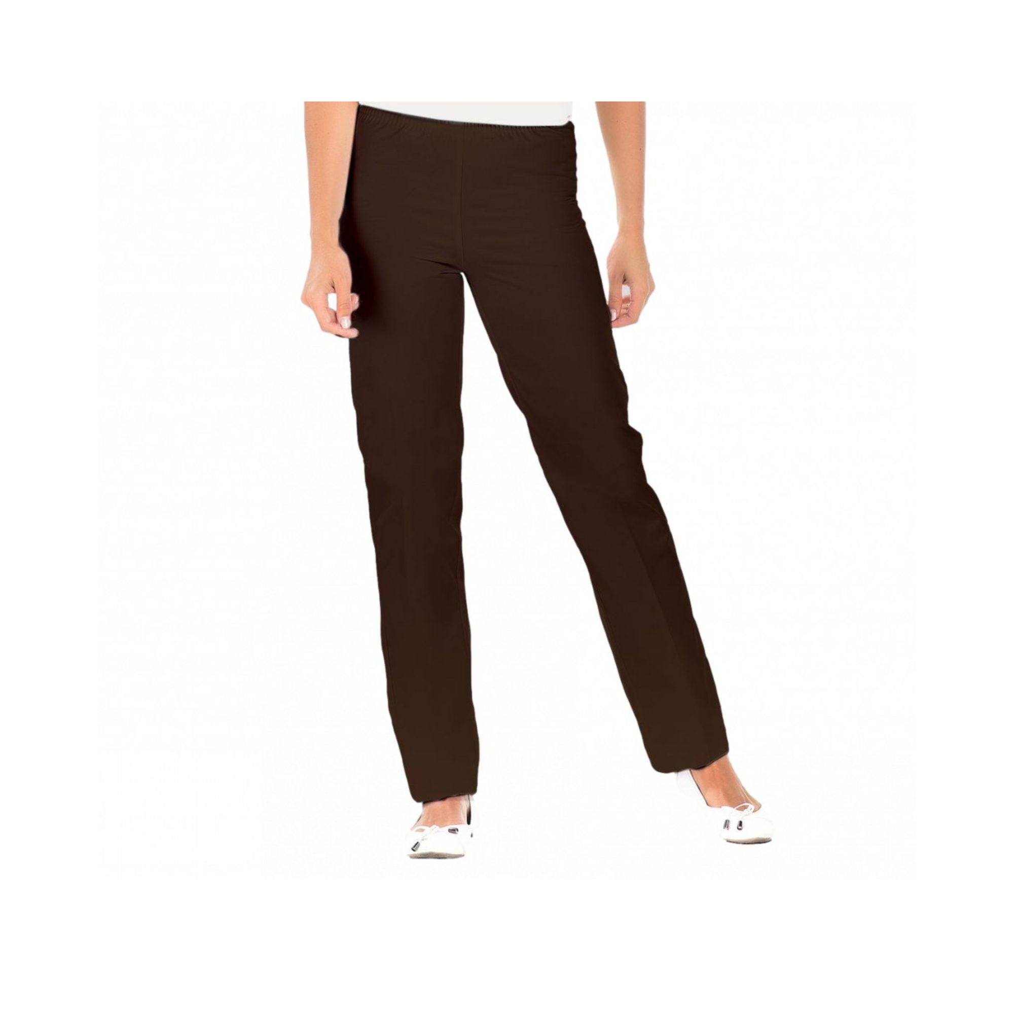 Manu - Pantalon Moka - Mixte - Ceinture élastique - Sans poche