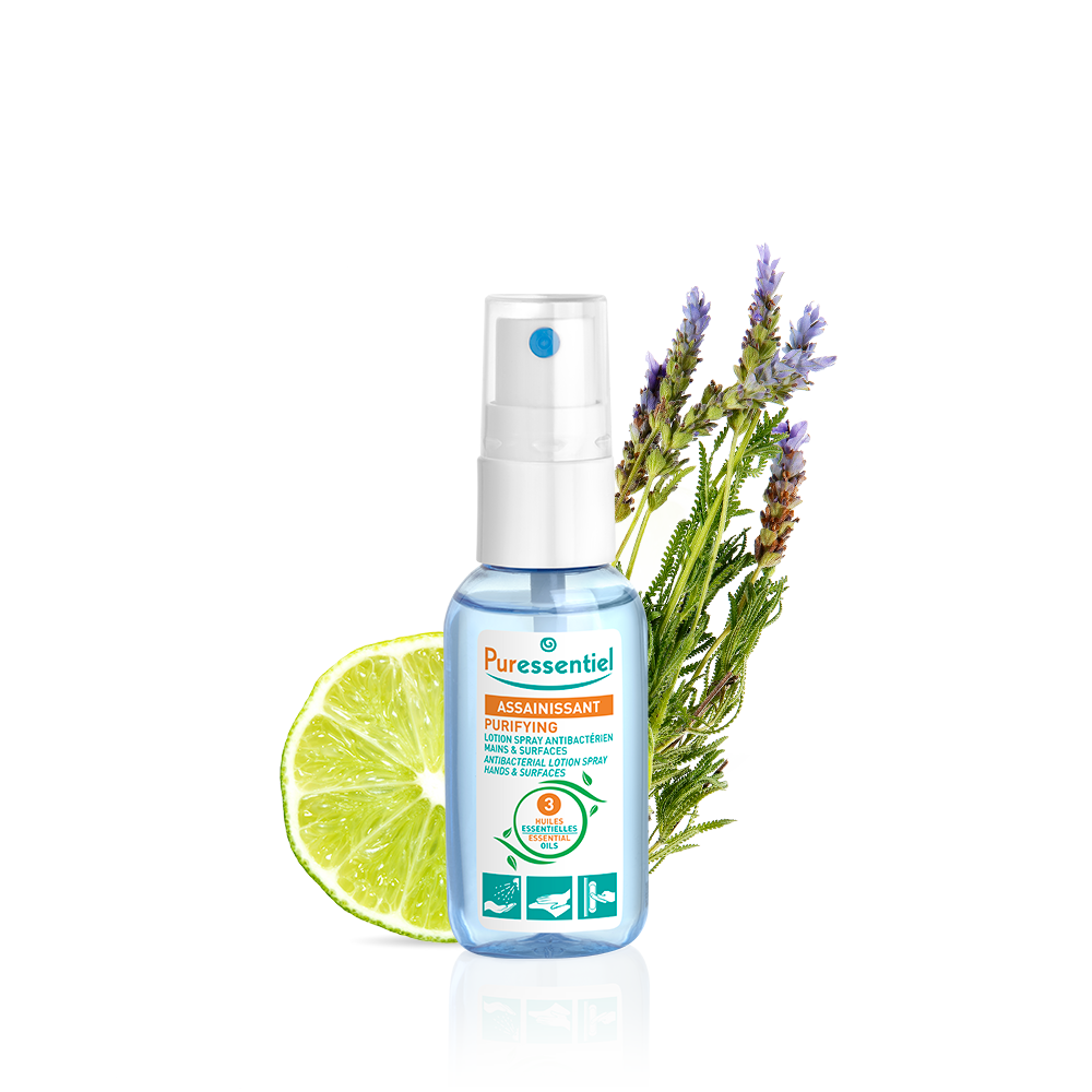 Lotion Spray Antibactérien Assainissant