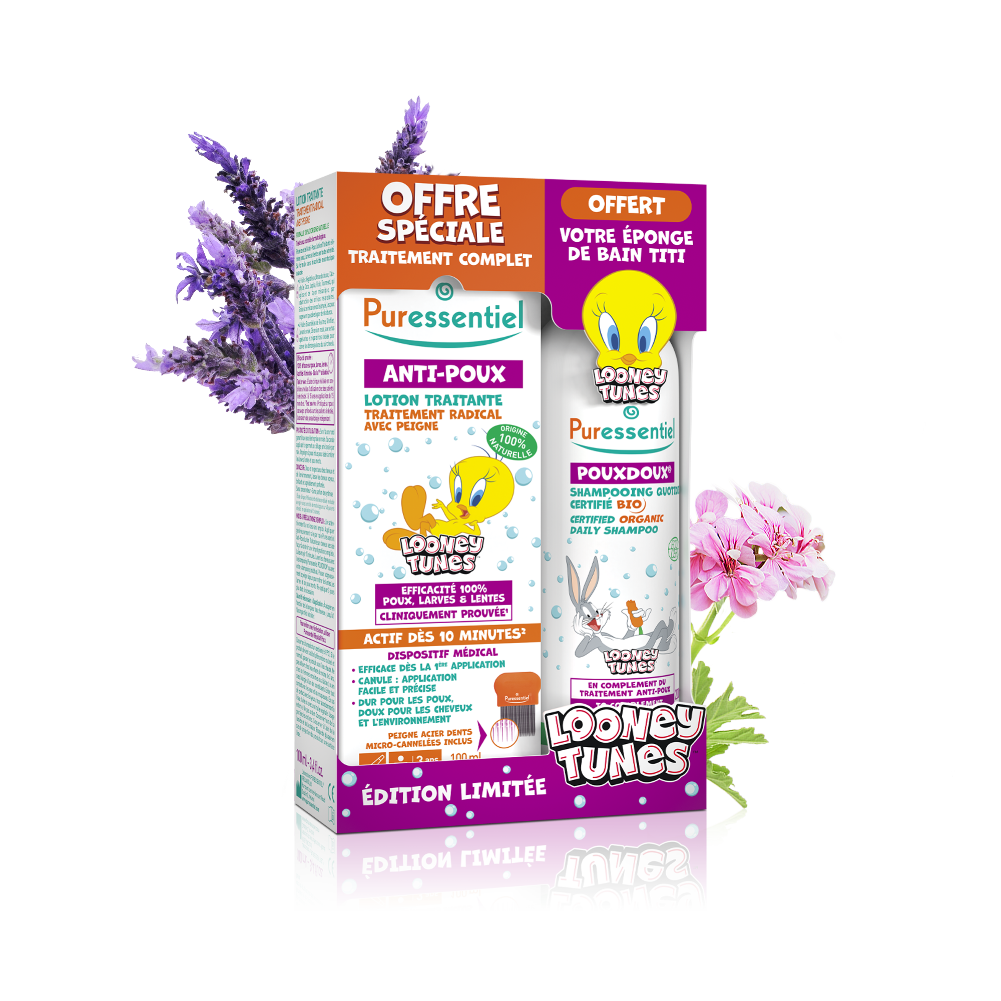 Coffret Traitement Complet Anti-Poux