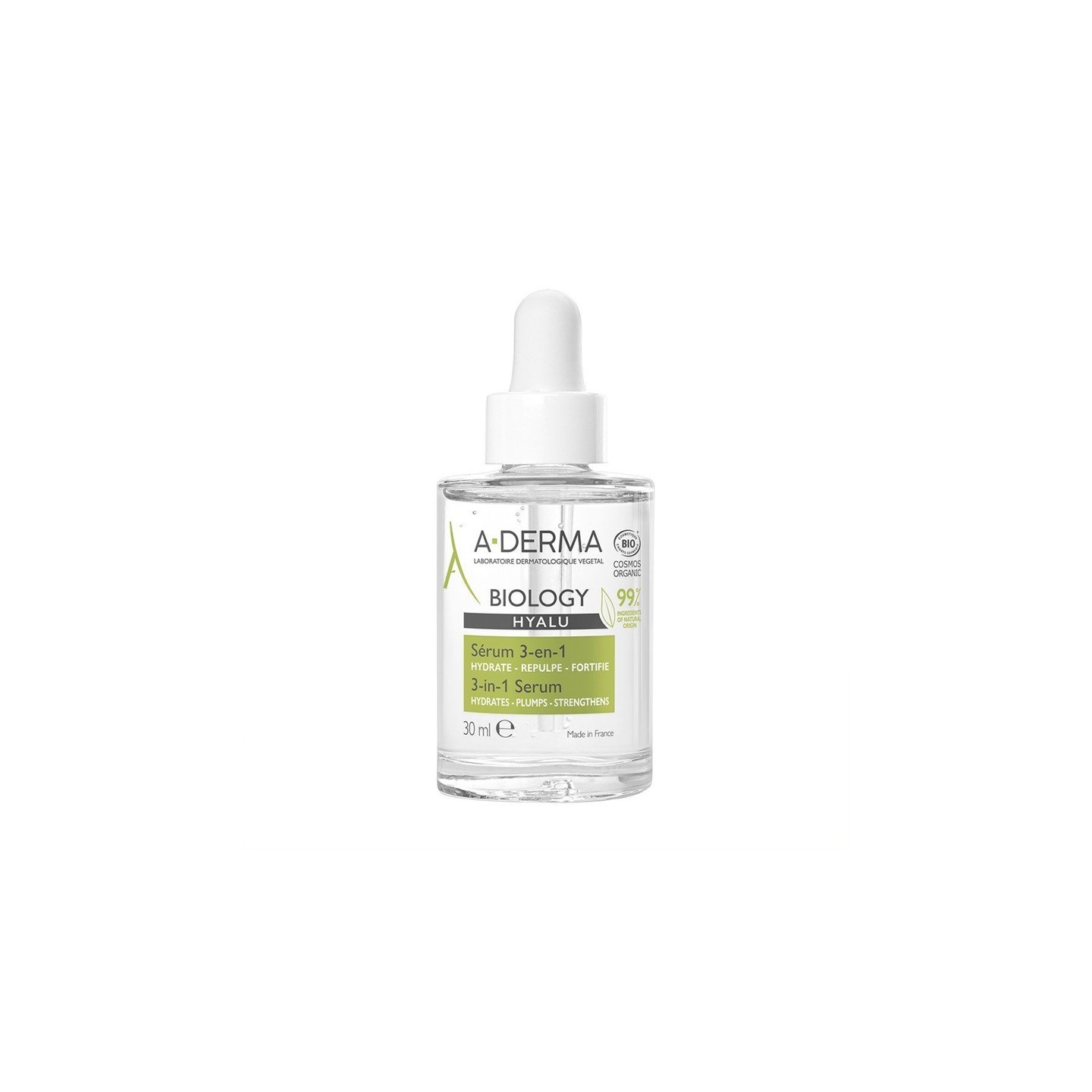 A-Derma Biology Hyalu Sérum 3en1 Bio - 30ml