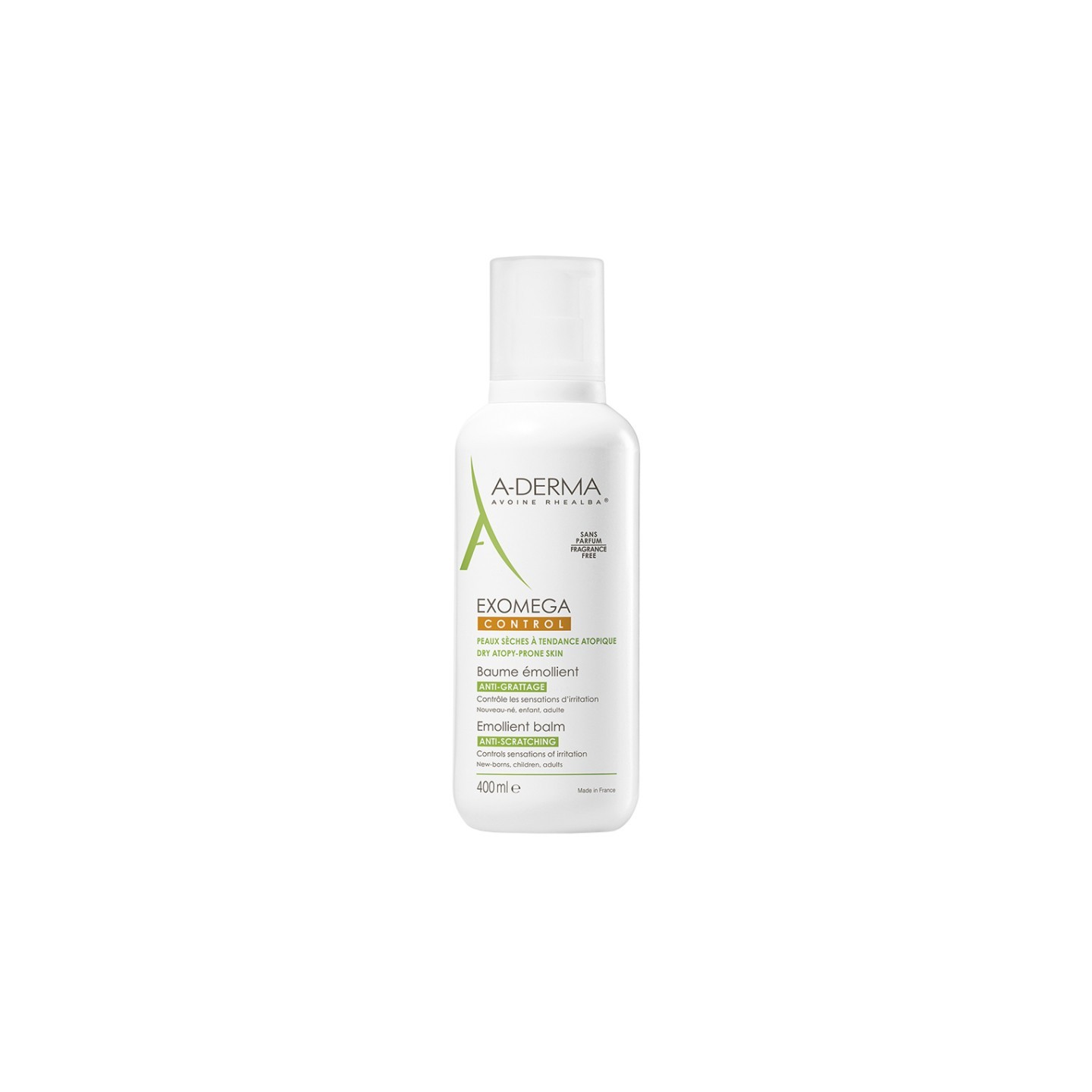 A-Derma Exomega Control baume émollient - 400ml