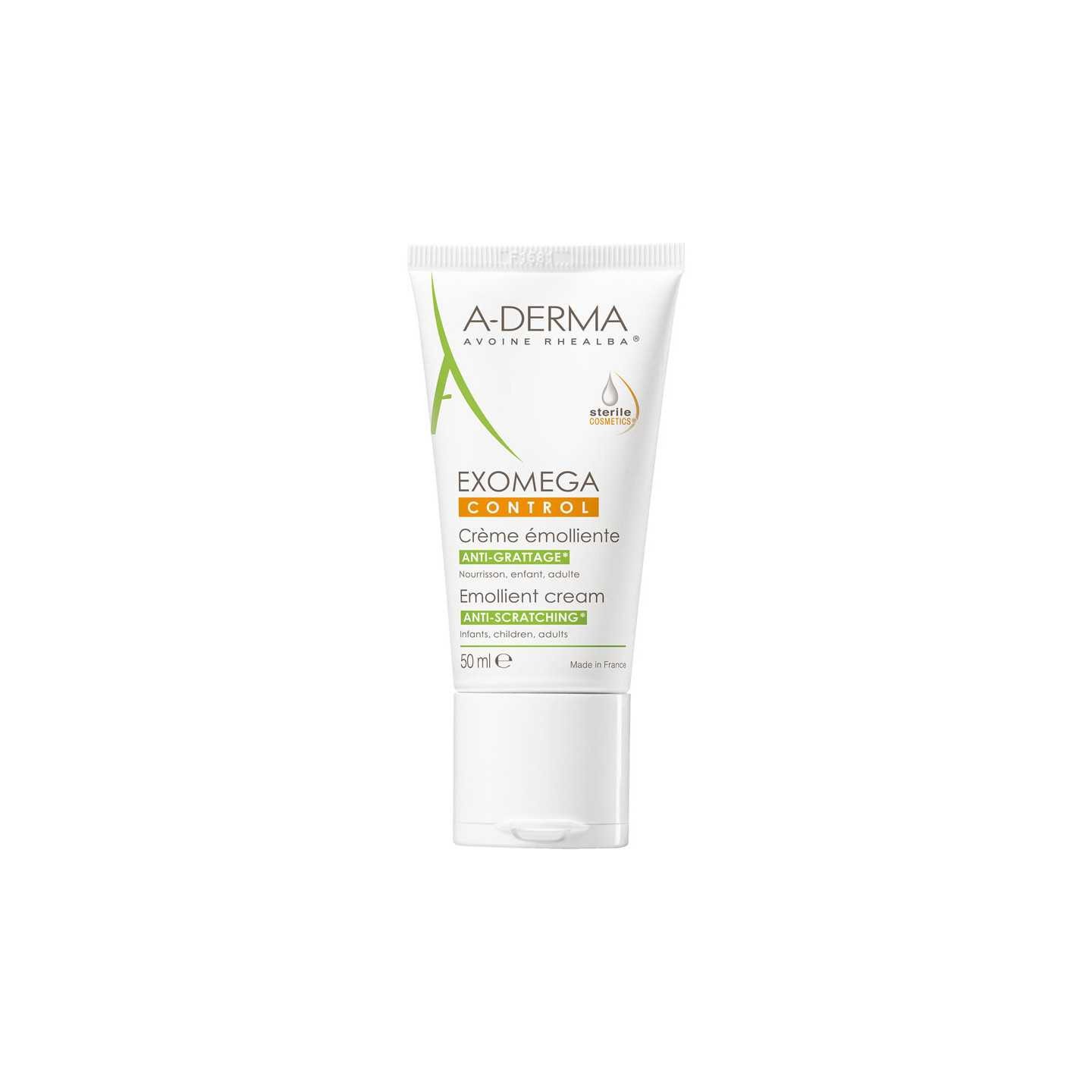 A-Derma Exomega Control Crème émolliente - 50ml