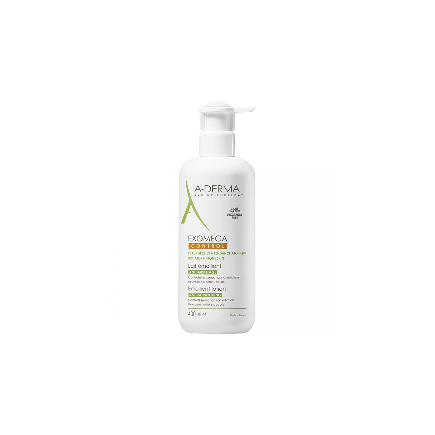 A-Derma Exomega Control lait émollient - 400ml