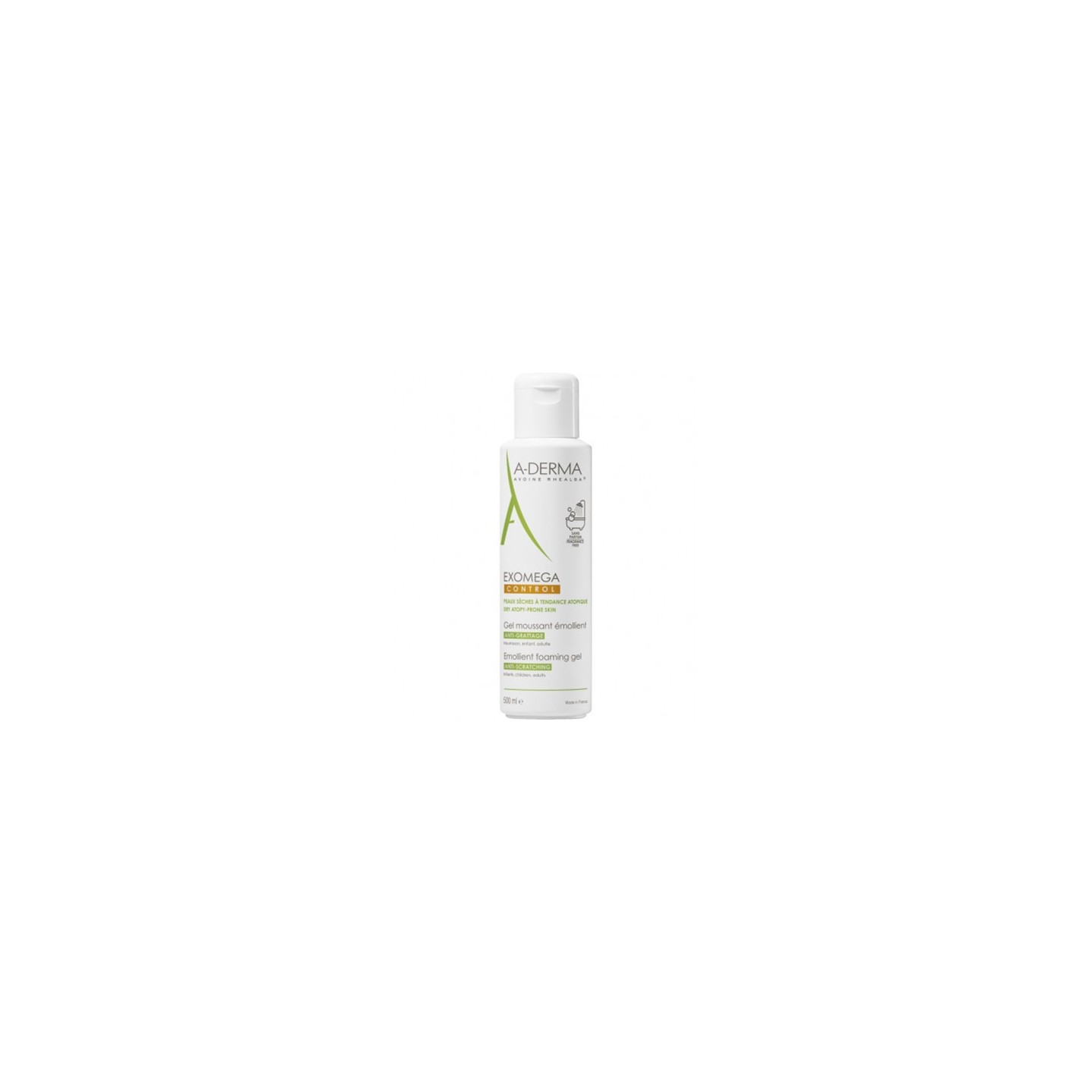 A-Derma Gel moussant émollient Exomega Control - 500ml