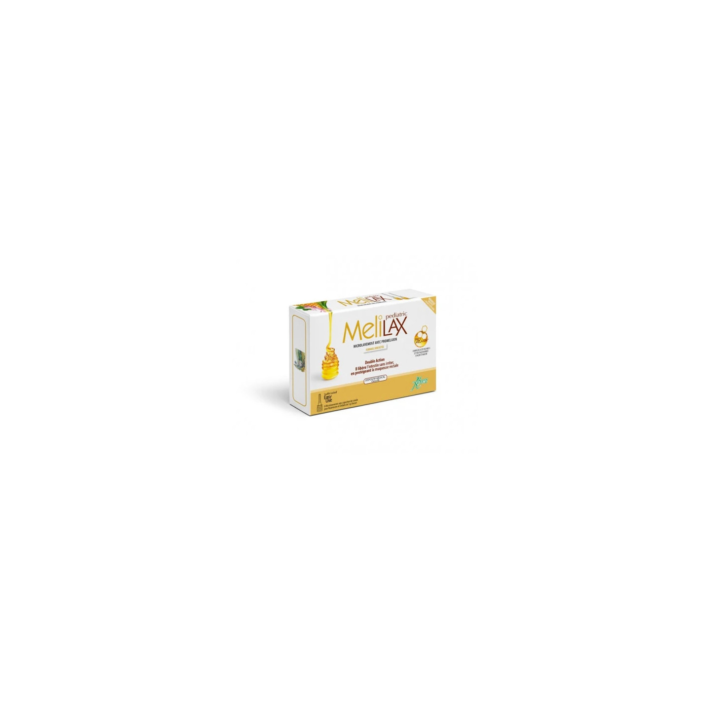 Aboca Melilax pediatric avec promelaxin 6 Microlavements