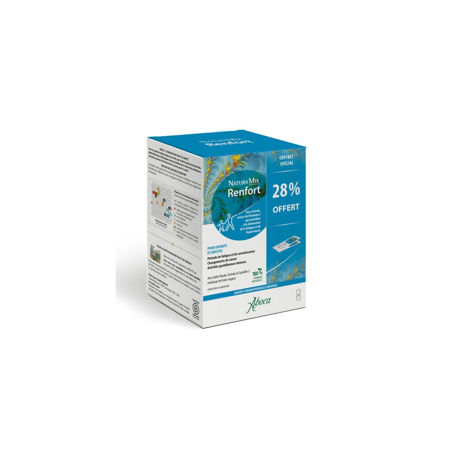 Aboca Natura Mix Advanced Renfort - 28 sachets