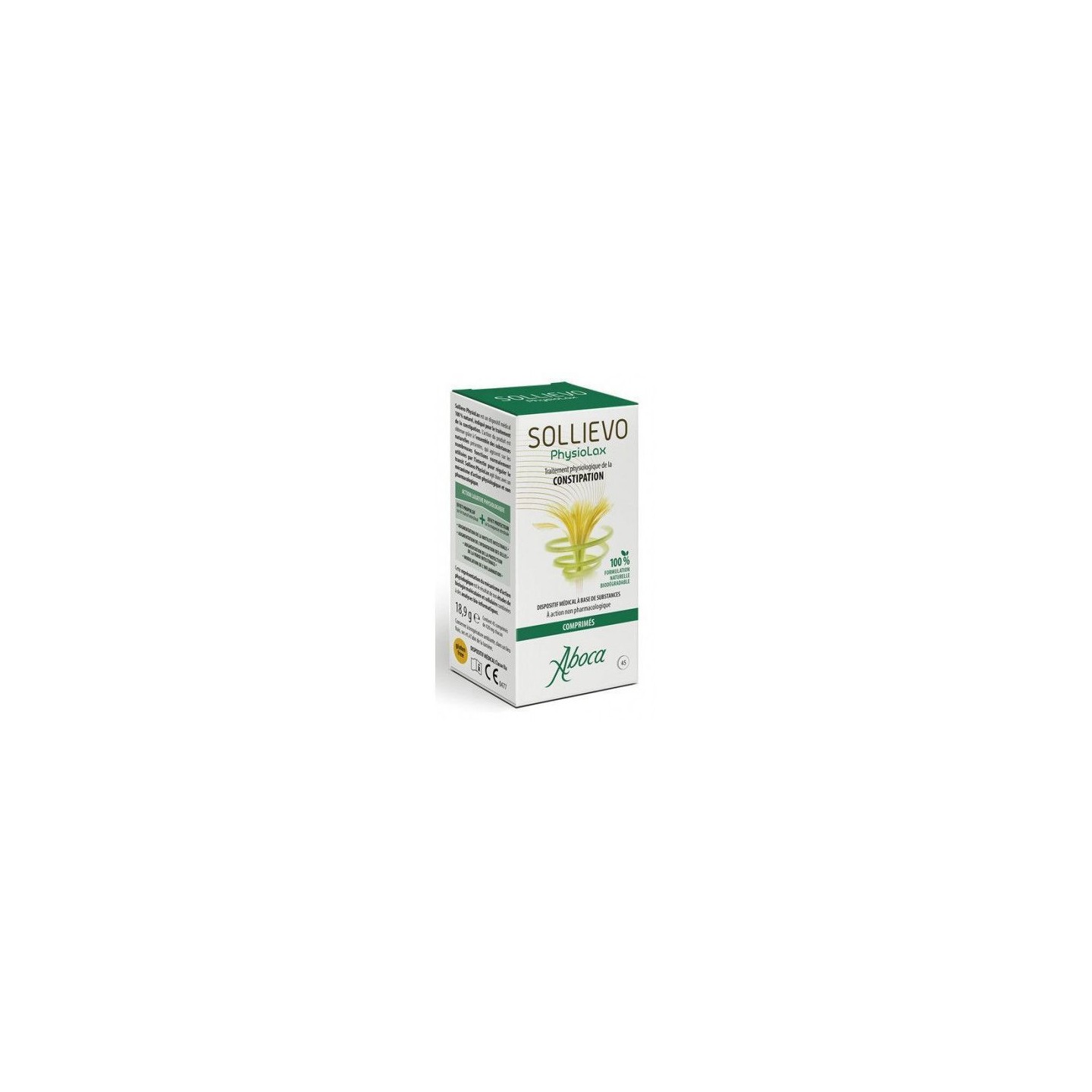 Aboca Physiotransit Sollievo Physiolax - 90 comprimés