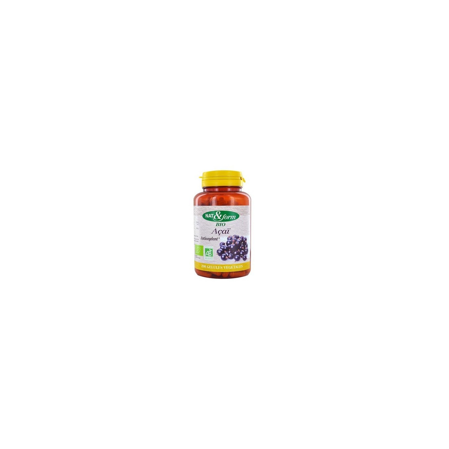 Acai Bio 200 gélules Nat&form
