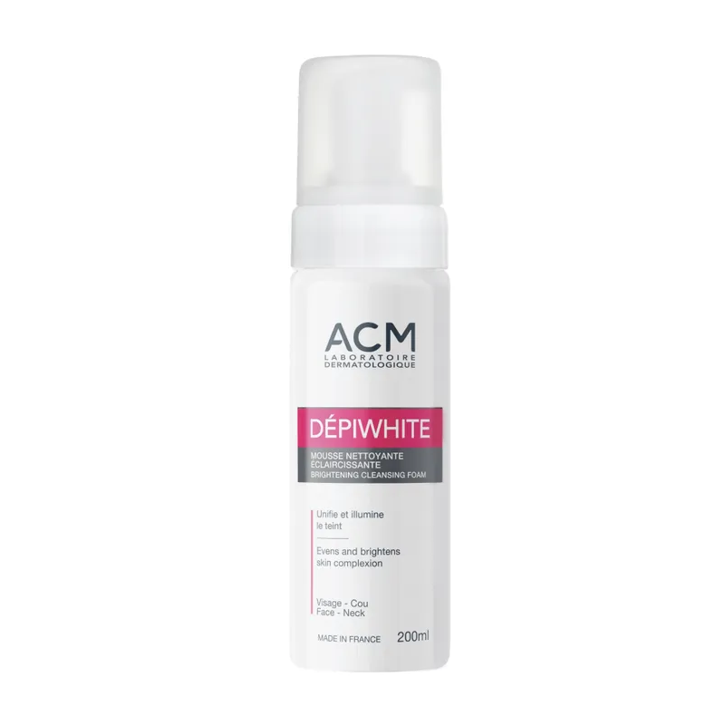 ACM DÉPIWHITE Mousse Nettoyante Éclaircissante, 200ml