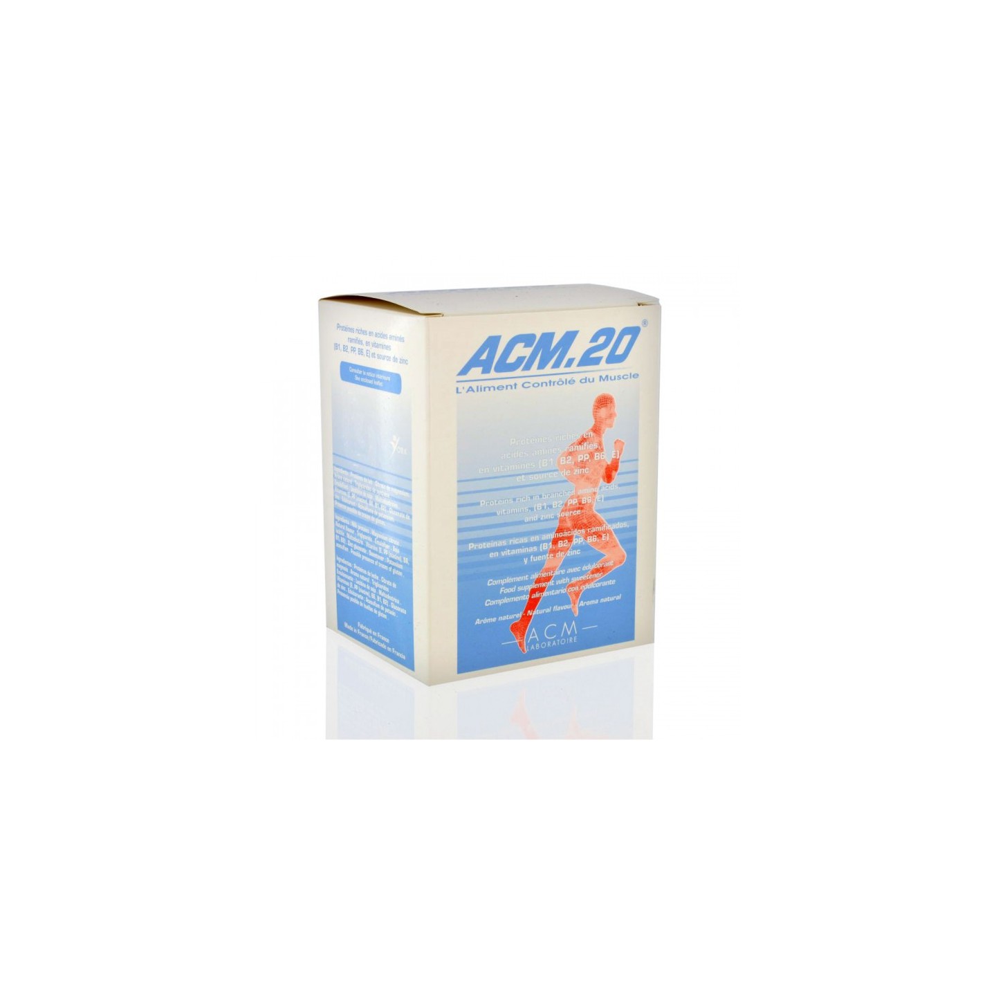 ACM 20 AVEC EDULCORANT 10 SACHETS DE 10G