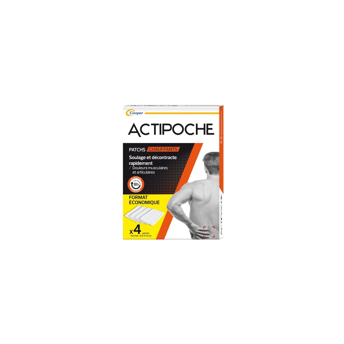 Actipoche Chaud - 4 patchs
