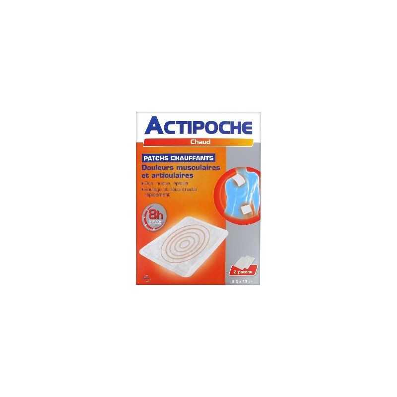 Pharmacie Bastille - Actipoche 2 Patchs Chauffants