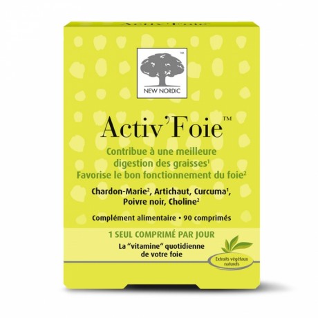 NEW NORDIC ACTIV'FOIE 90 COMPRIMES