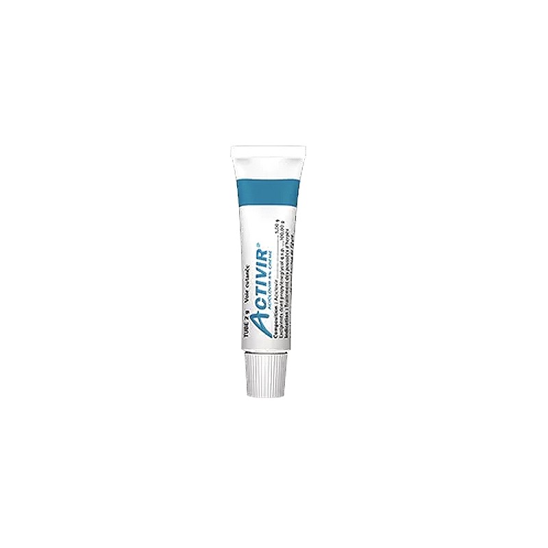 Pharmacie Bastille - Activir 5% crème sans pompe 2g
