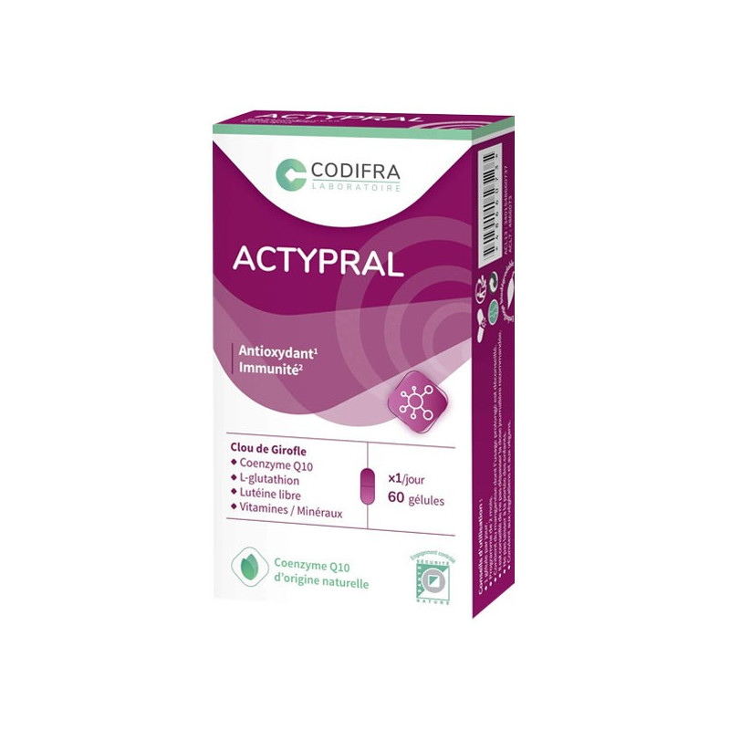 Actypral Antioxydant 60 gélules