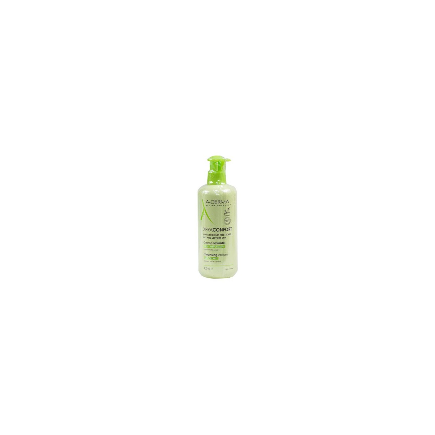 Aderma xeraconfort crème lavante flacon pompe 400ml