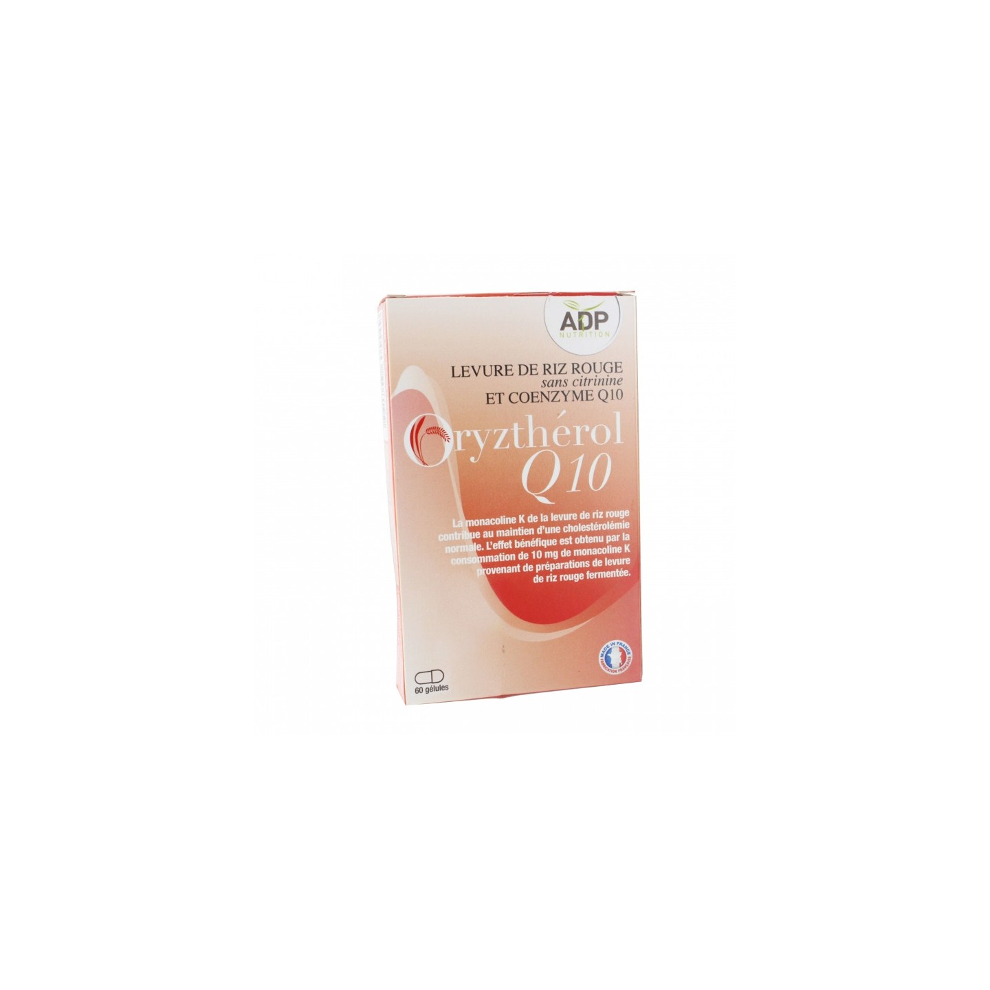 ADP Oryzthérol Q10- 60 gélules