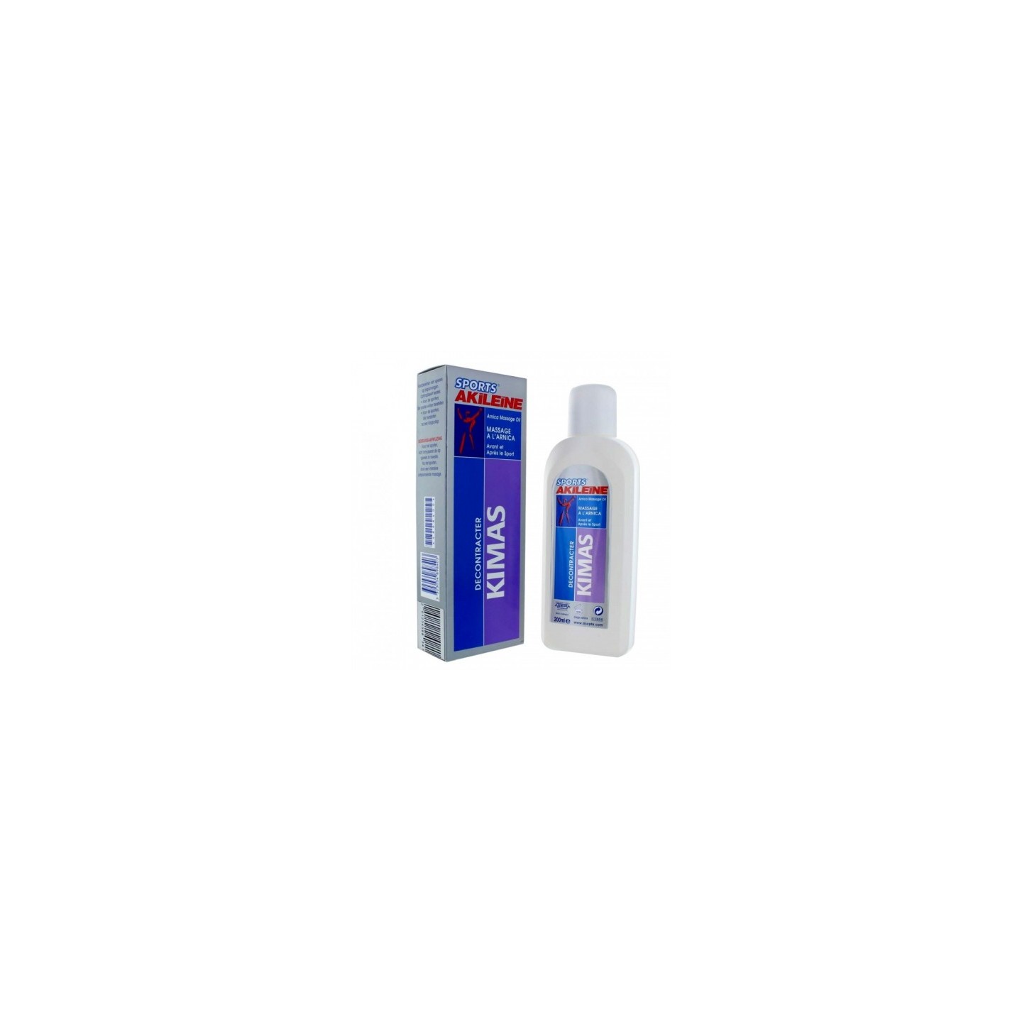 Akileïne Sports Kimas Huile de massage à l'Arnica - 200ml