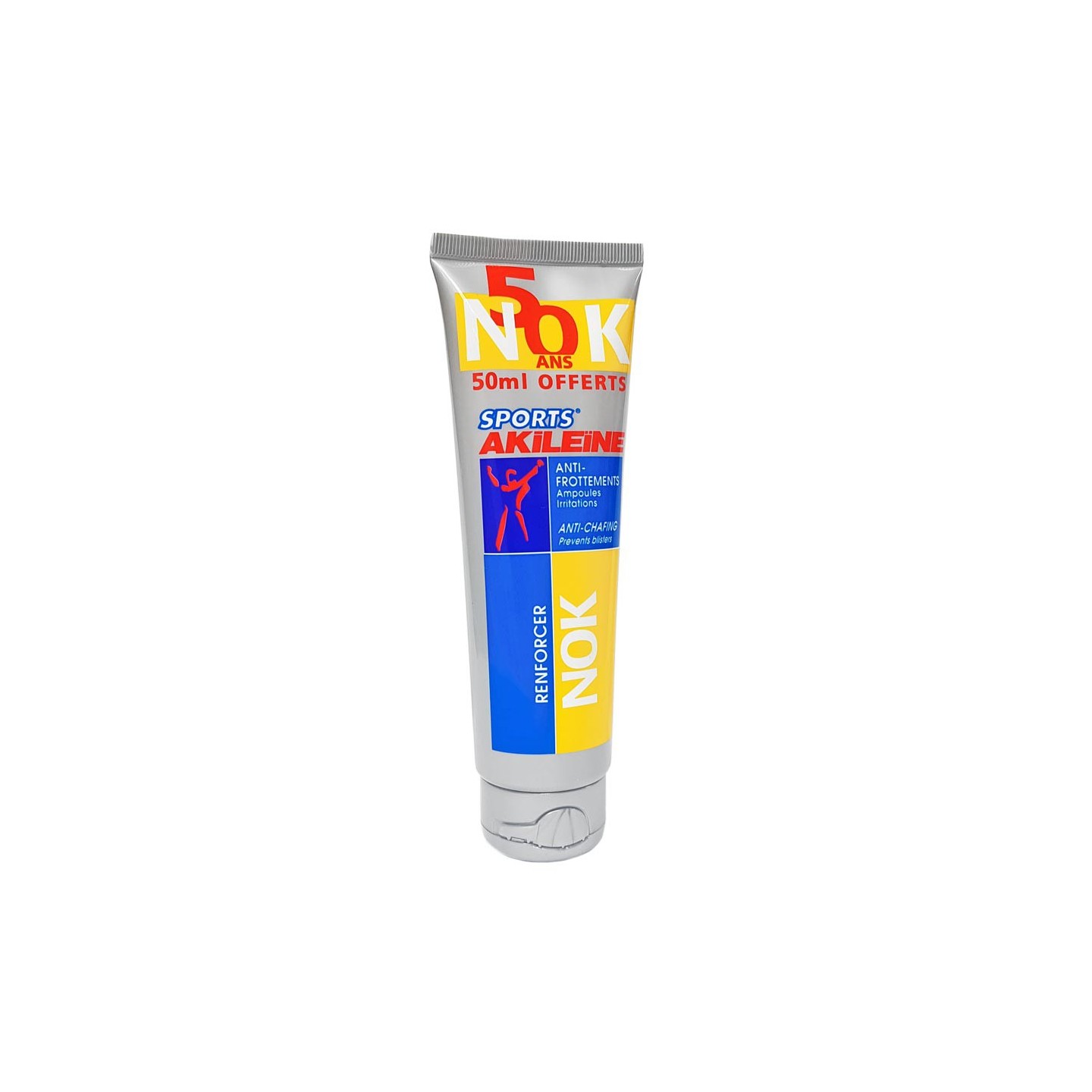 Akileïne Sports Nok Crème Anti Frottements 125 ml