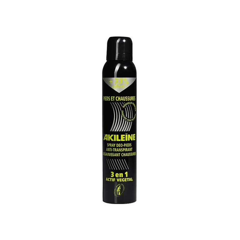 Akileine Spray Pieds et Chaussures 3 en 1 200ml