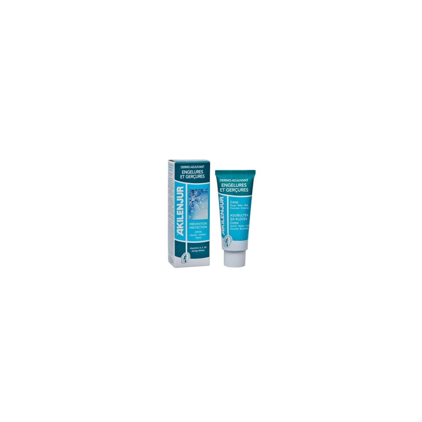 Akilenjur Crème visage mains pieds Tube 75ml