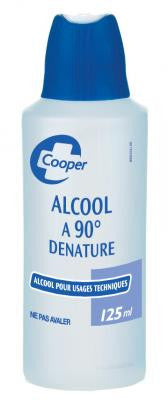 Alcool 90° Dénaturé 250 ml - Cooper