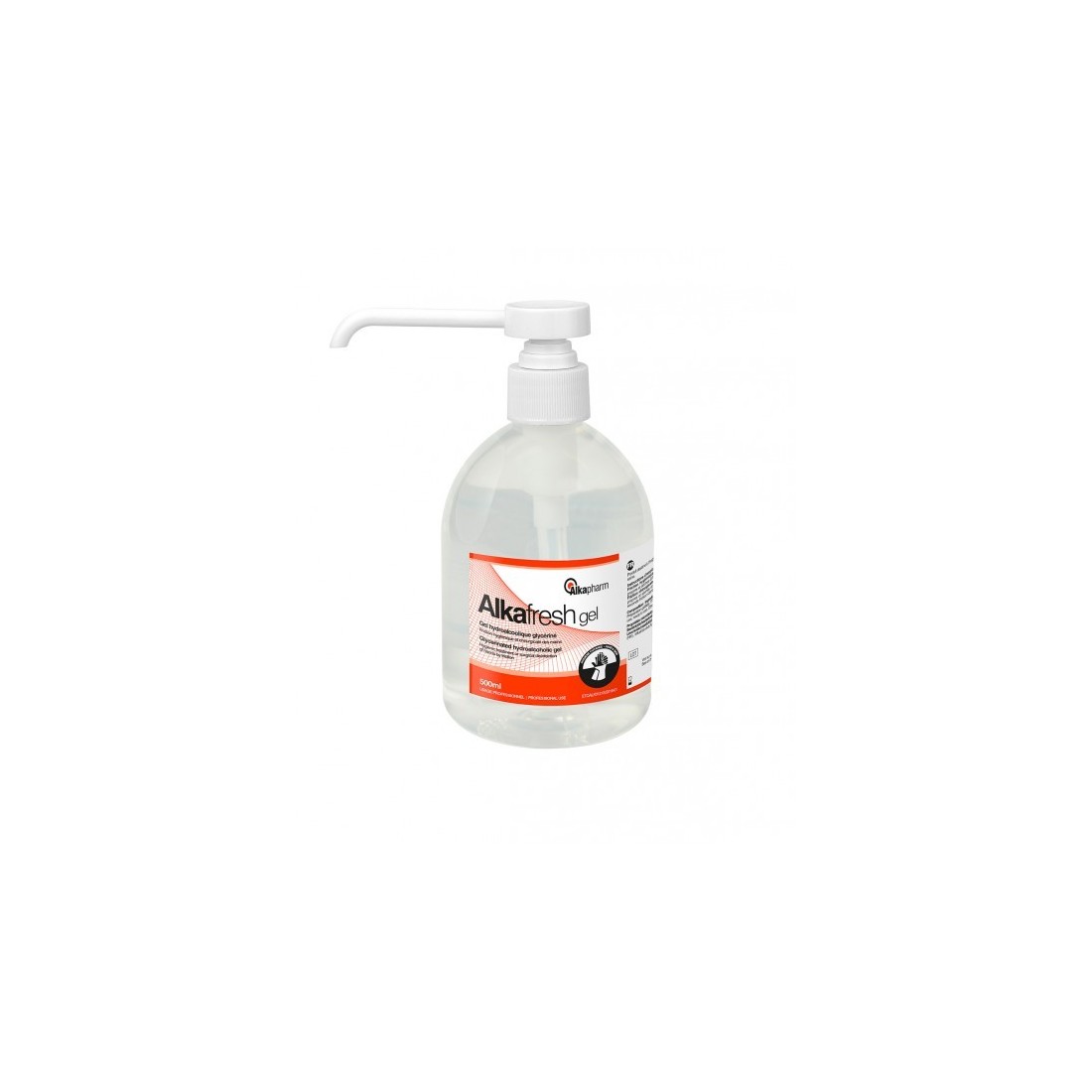 ALKAFRESH 500 ml Gel hydroalcoolique avec pompe