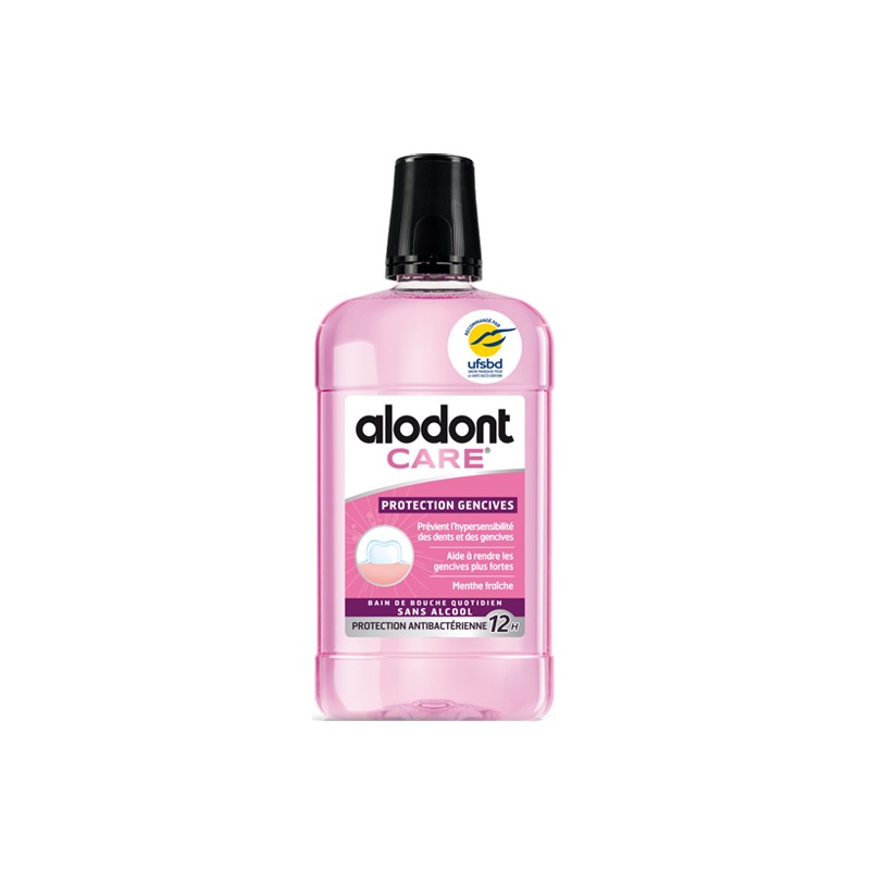 Pharmacie Bastille - Alodont Care protection gencives bain de bouche quotidien 500ml