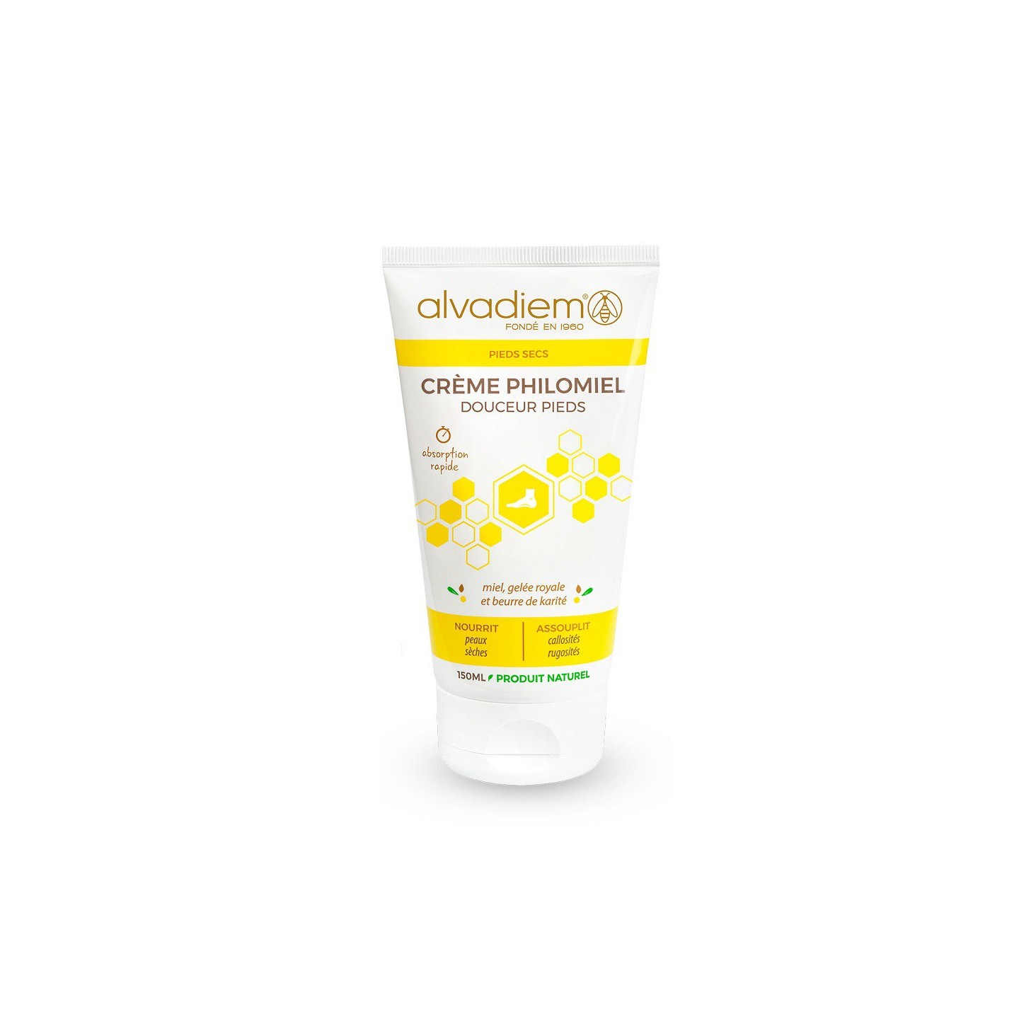 Alvadiem Crème pieds secs Philomiel - 150ml