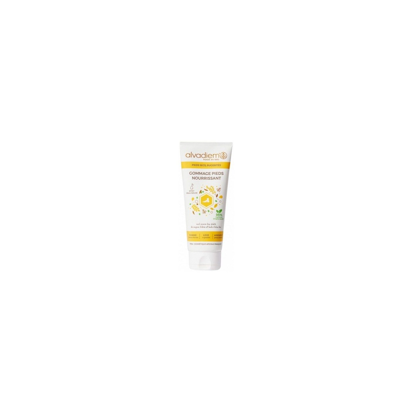 Alvadiem Gommage Pieds Nourrissant 75ml