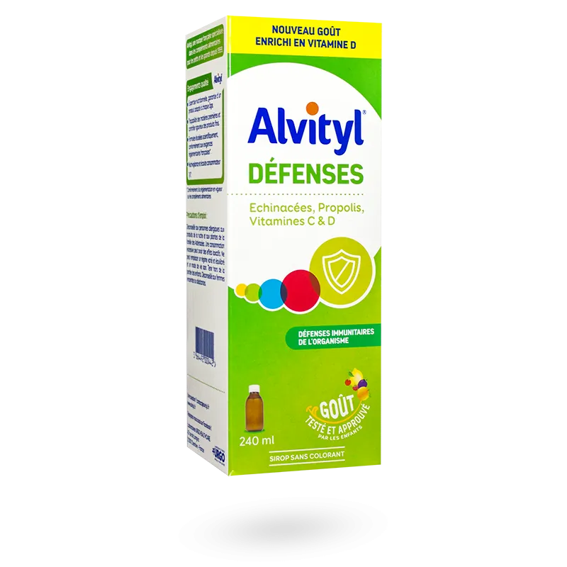 Alvityl défenses immunitaires de l'organisme - Sirop 240 ml