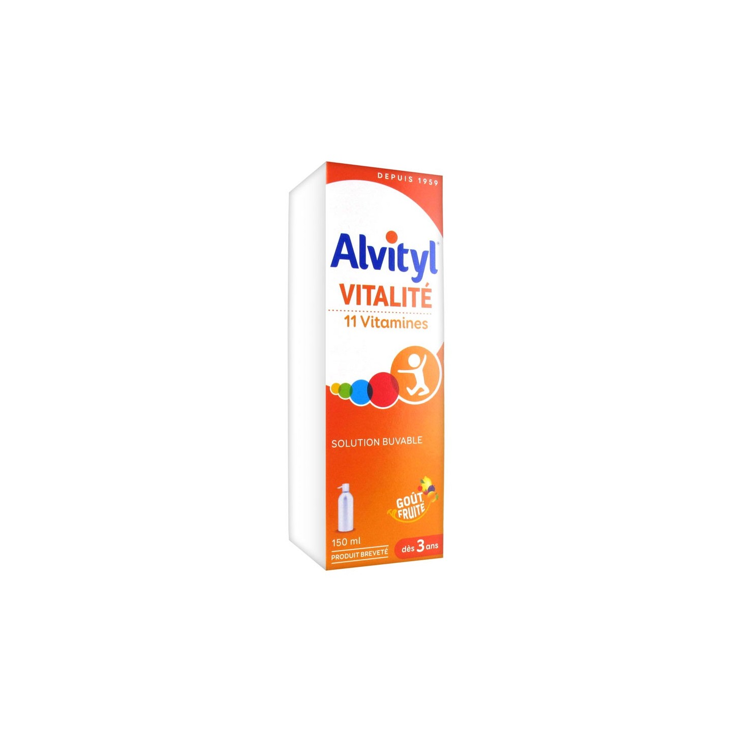 Alvityl solution multivitaminée - 150 ml